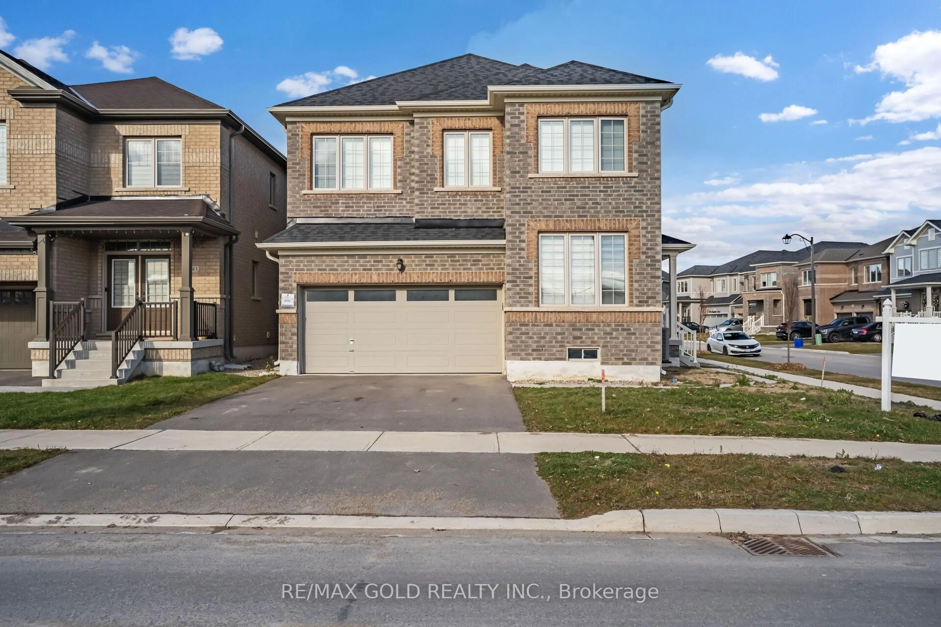 Home with brick exterior material, street for 687 Anishinaabe Dr, Shelburne Ontario L6V 3Y5