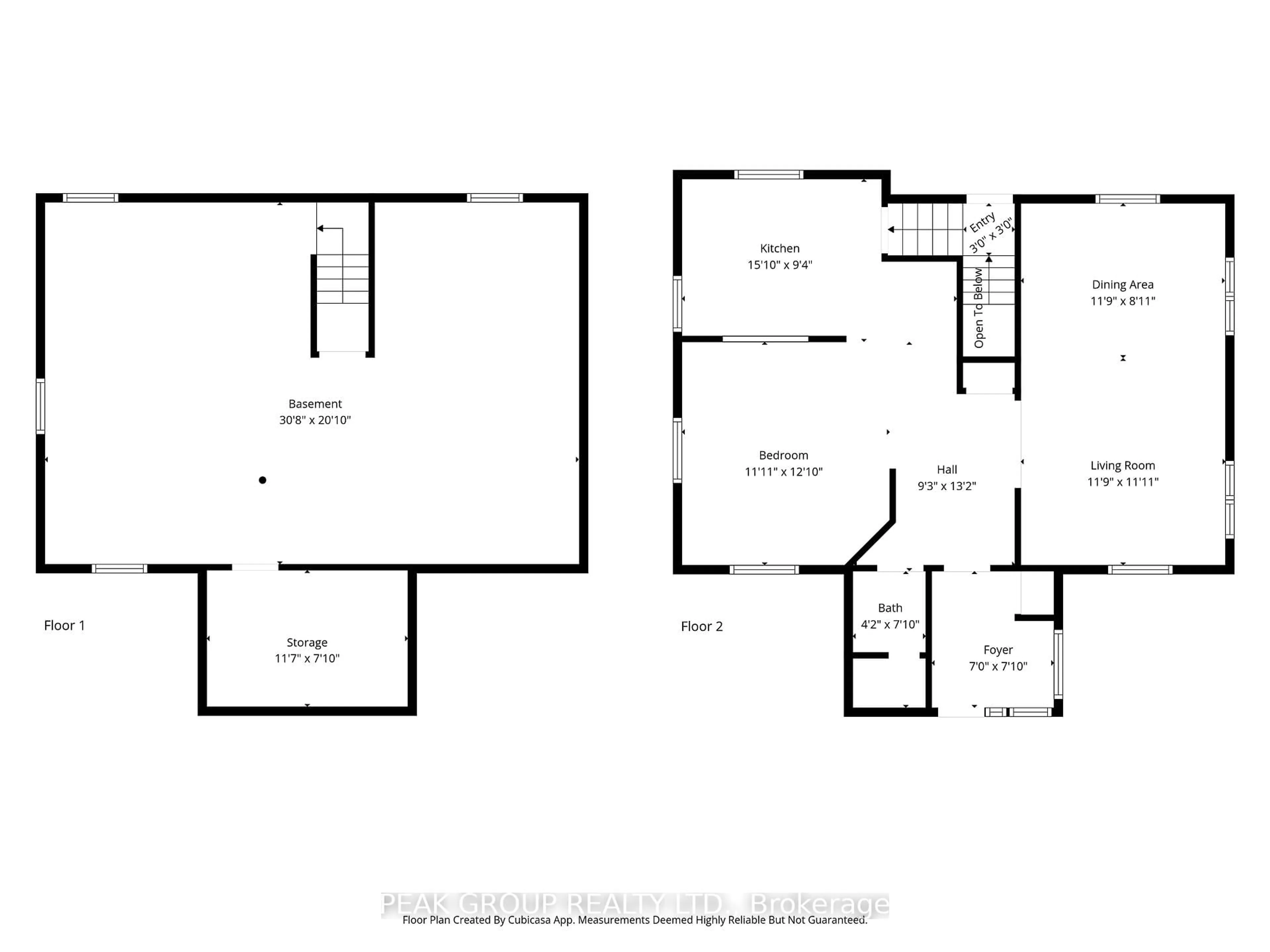 Floor plan for 4732 Ryerson Cres, Niagara Falls Ontario L2E 1E5