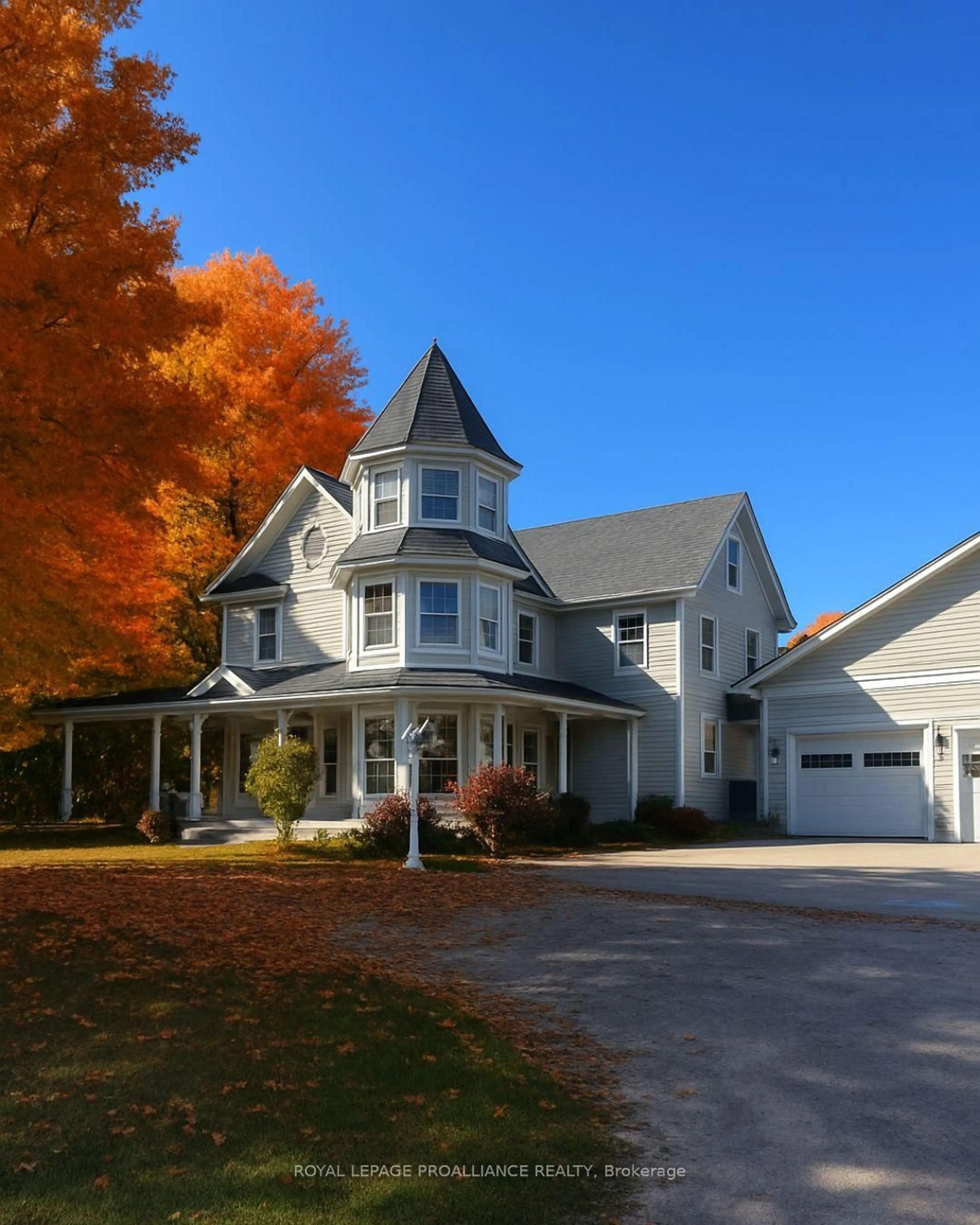 Home with vinyl exterior material, street for 25 Prinyers Cove Cres, Prince Edward County Ontario K0K 2T0