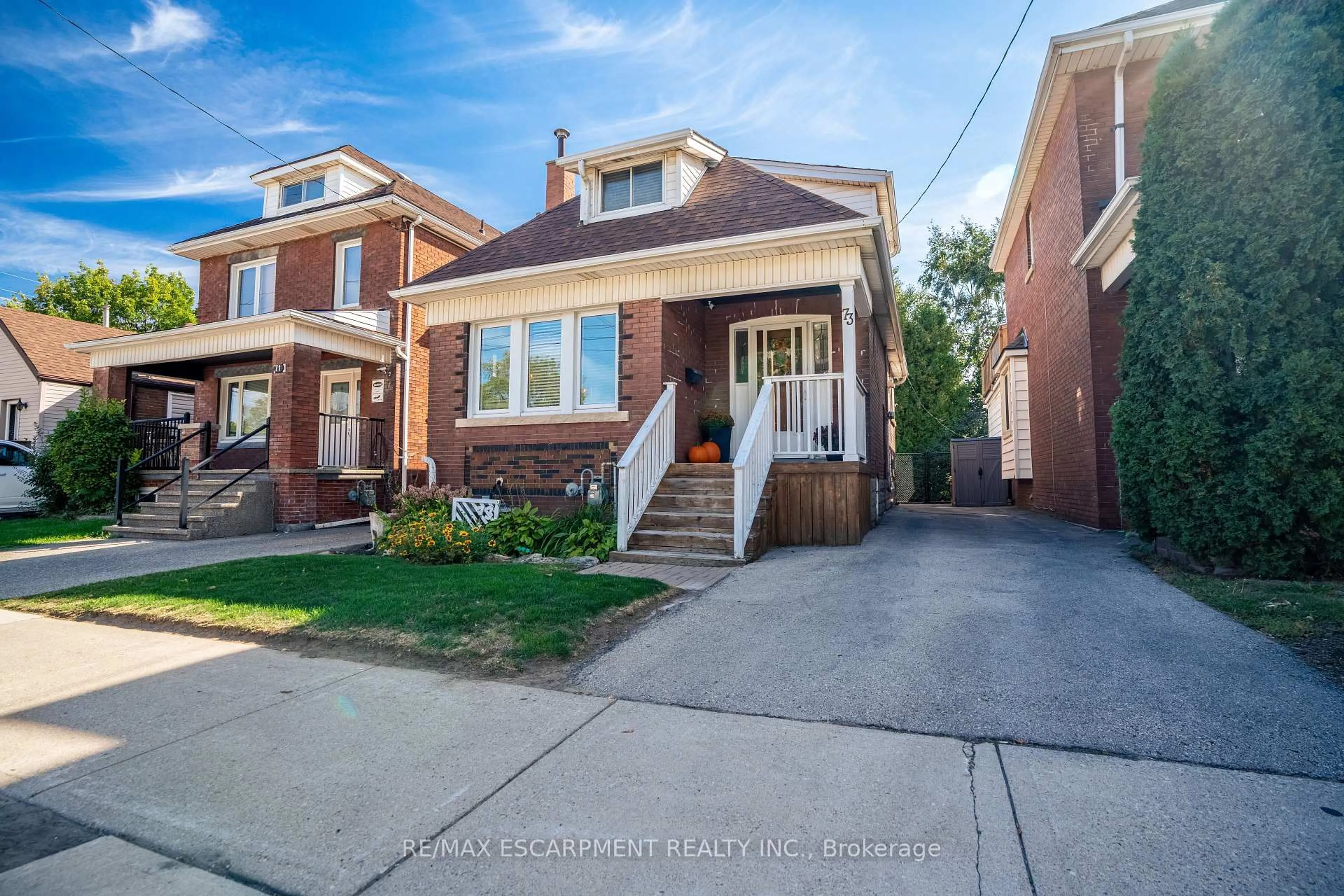 Home with brick exterior material, street for 73 Kenilworth Ave, Hamilton Ontario L8K 2T1