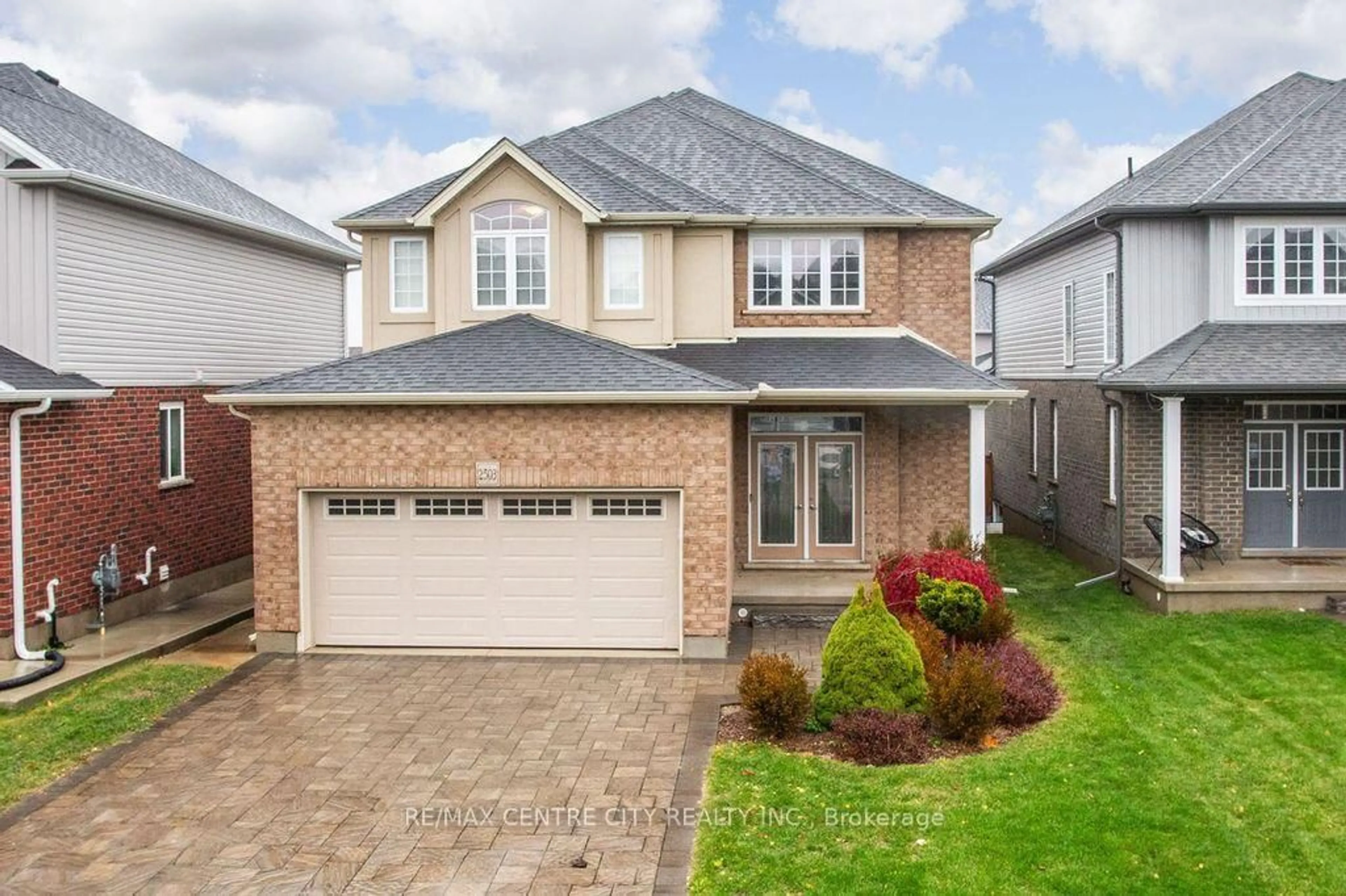 Home with brick exterior material, street for 2503 Leeds Crossing, London South Ontario N6M 0E6