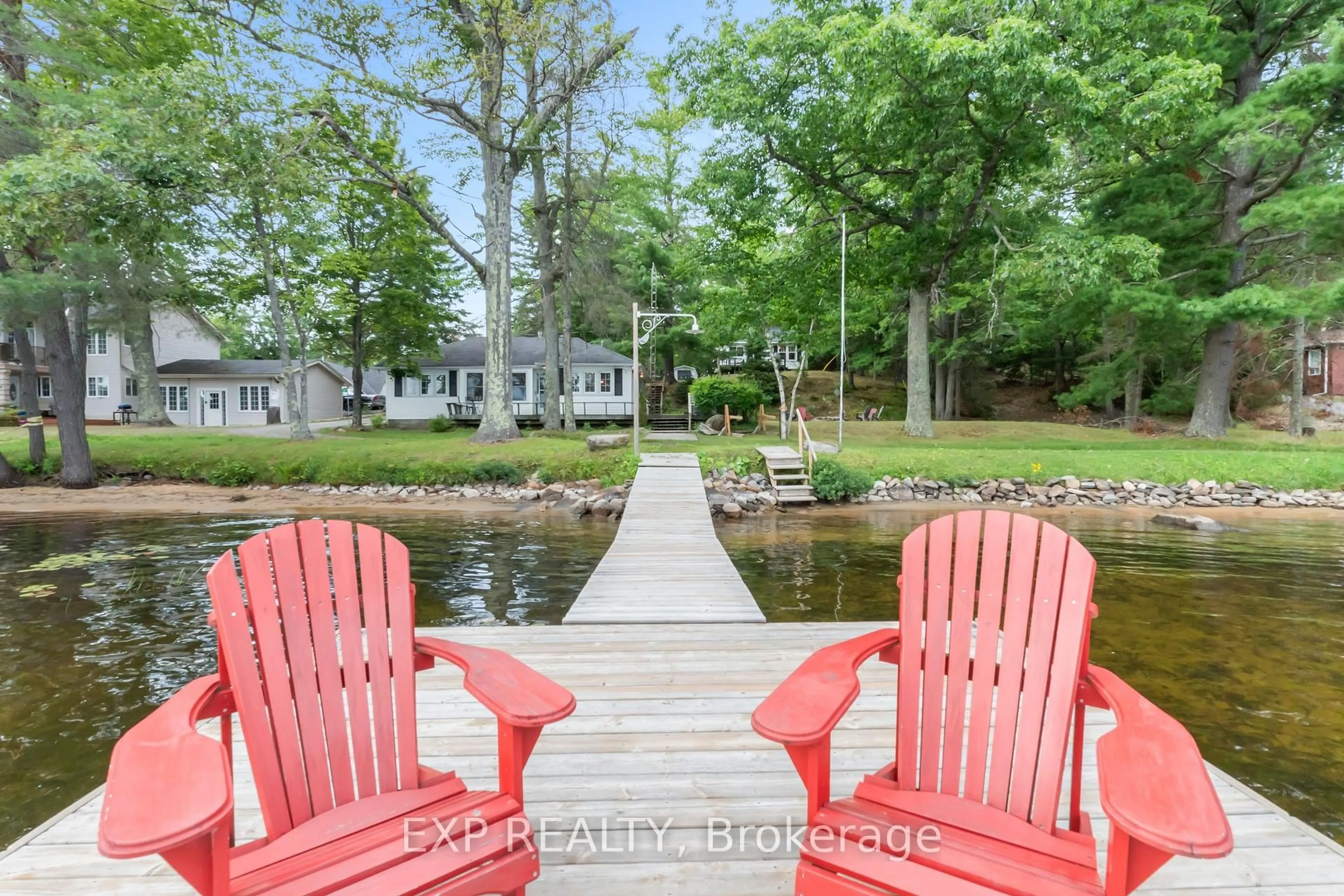 Patio, water/lake/river/ocean view for 17 Fire Route 88A, Havelock-Belmont-Methuen Ontario K0L 1A0