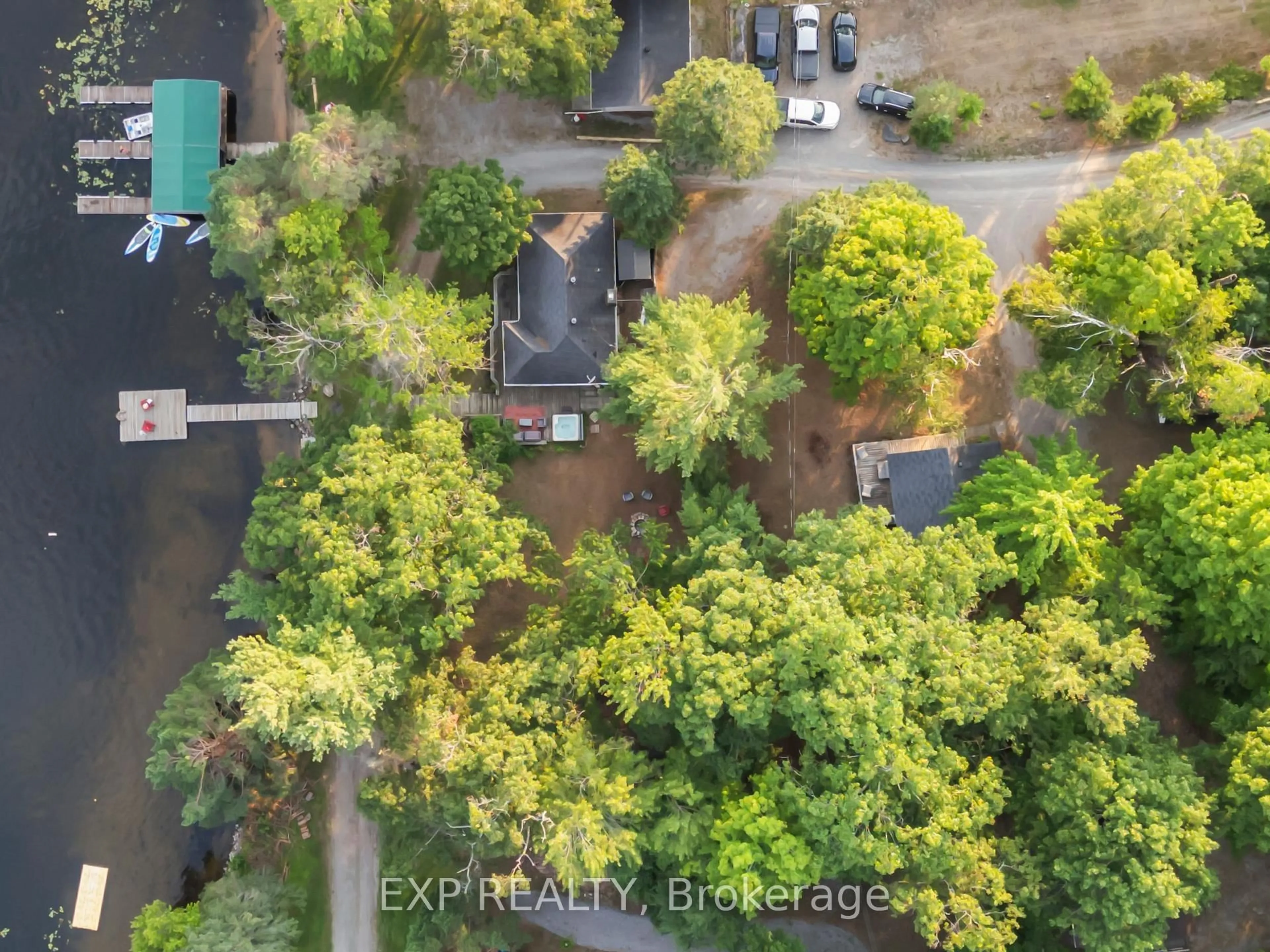 A pic from outside/outdoor area/front of a property/back of a property/a pic from drone, forest/trees view for 17 Fire Route 88A, Havelock-Belmont-Methuen Ontario K0L 1A0