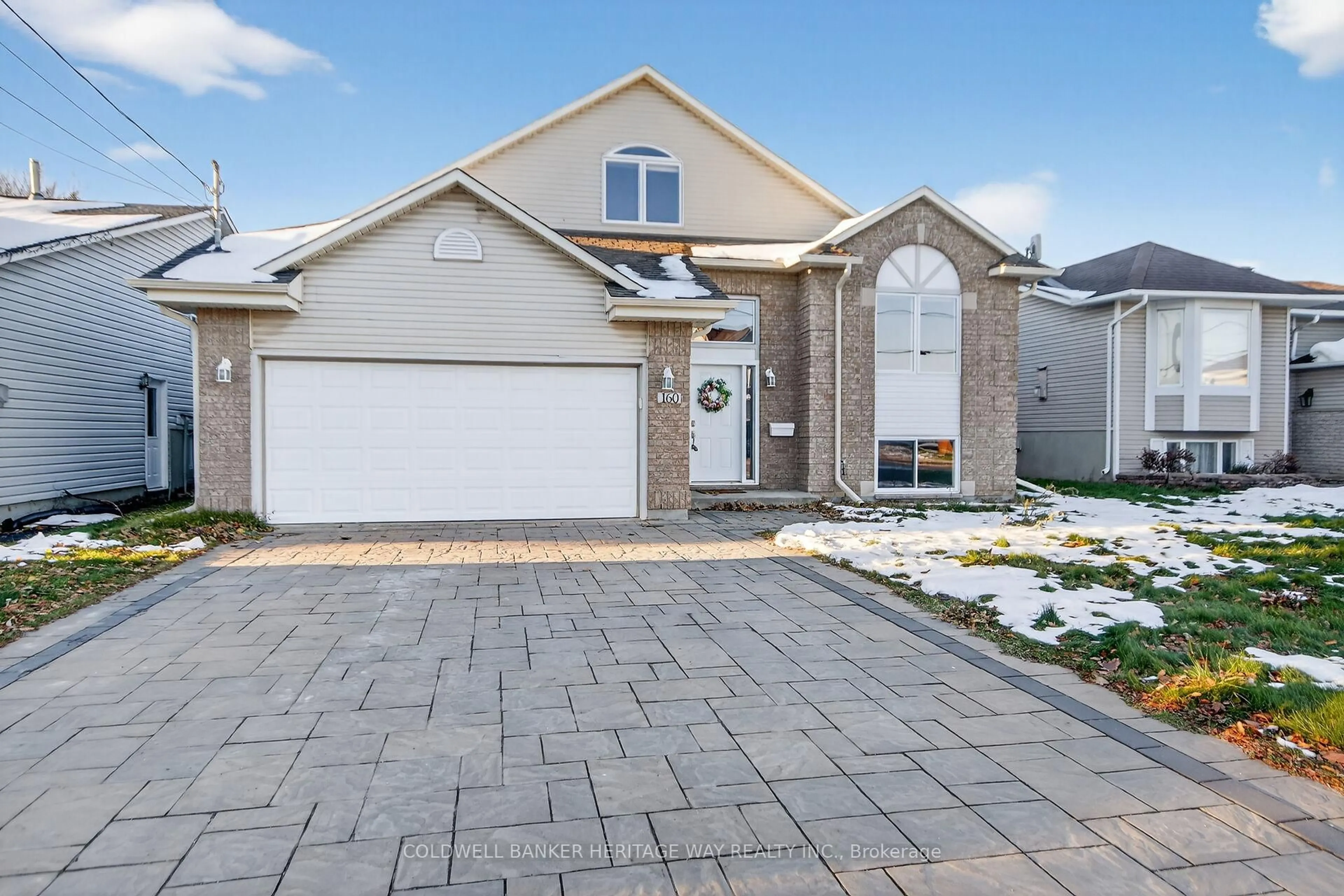 Home with brick exterior material, street for 160 Patterson Cres, Carleton Place Ontario K7C 4P3