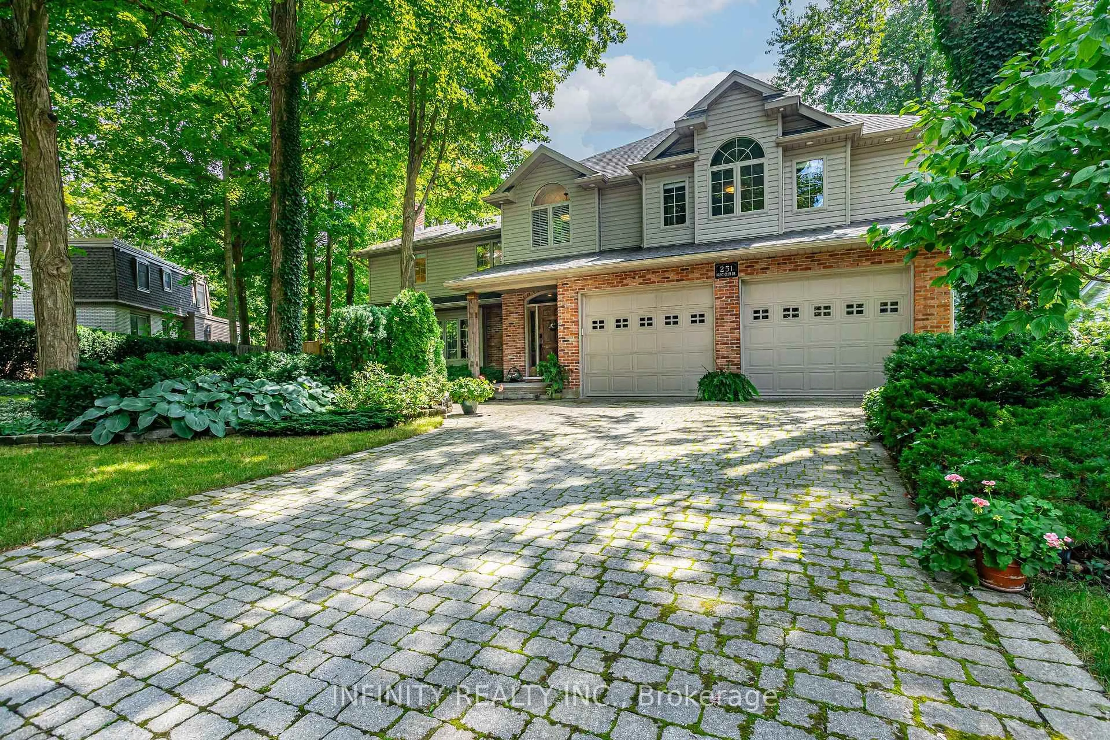 Home with brick exterior material, street for 251 Hunt Club Dr, London North Ontario N6H 3Z2