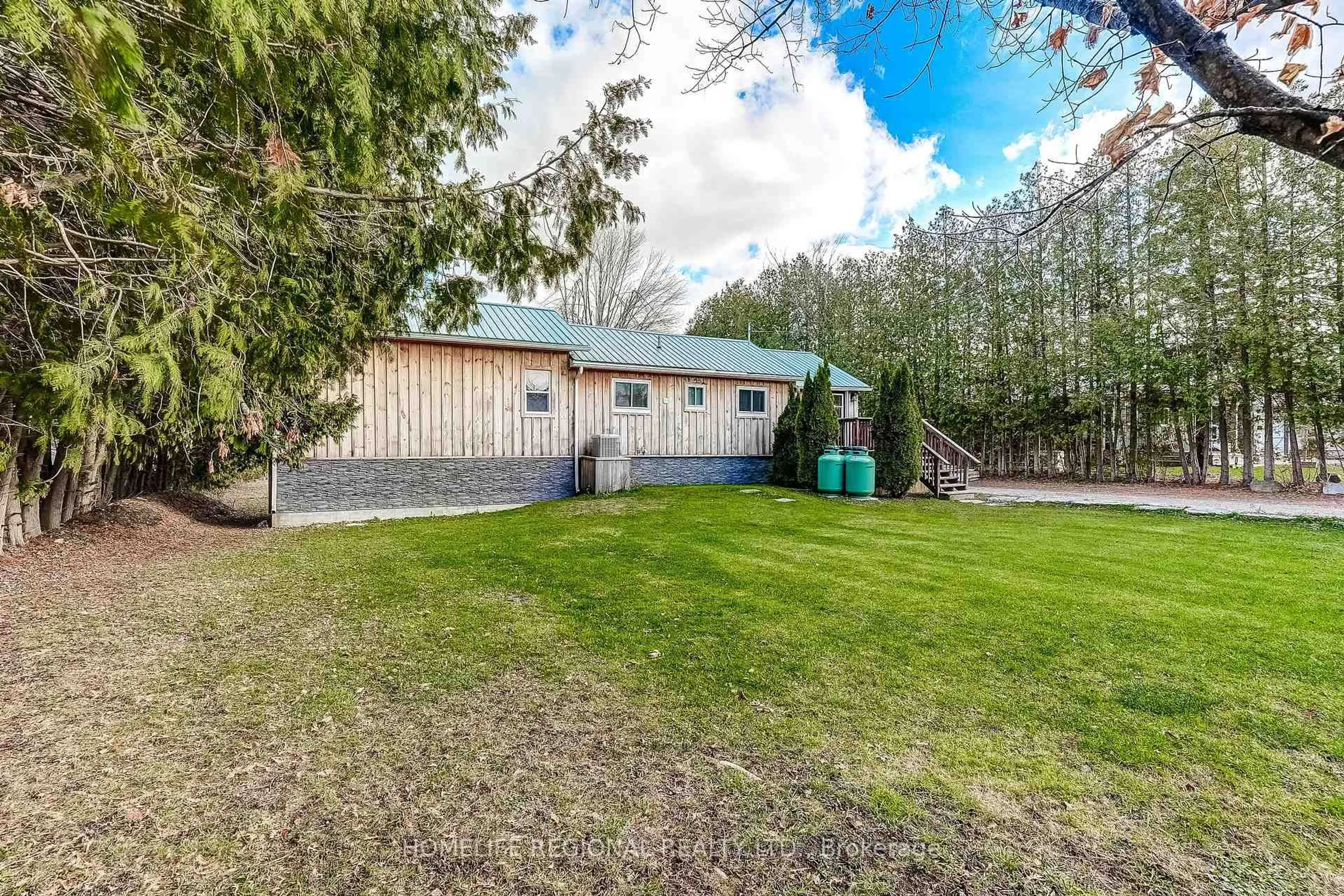 A pic from outside/outdoor area/front of a property/back of a property/a pic from drone, unknown for 130 Crawford Rd, Kawartha Lakes Ontario L0K 1B0