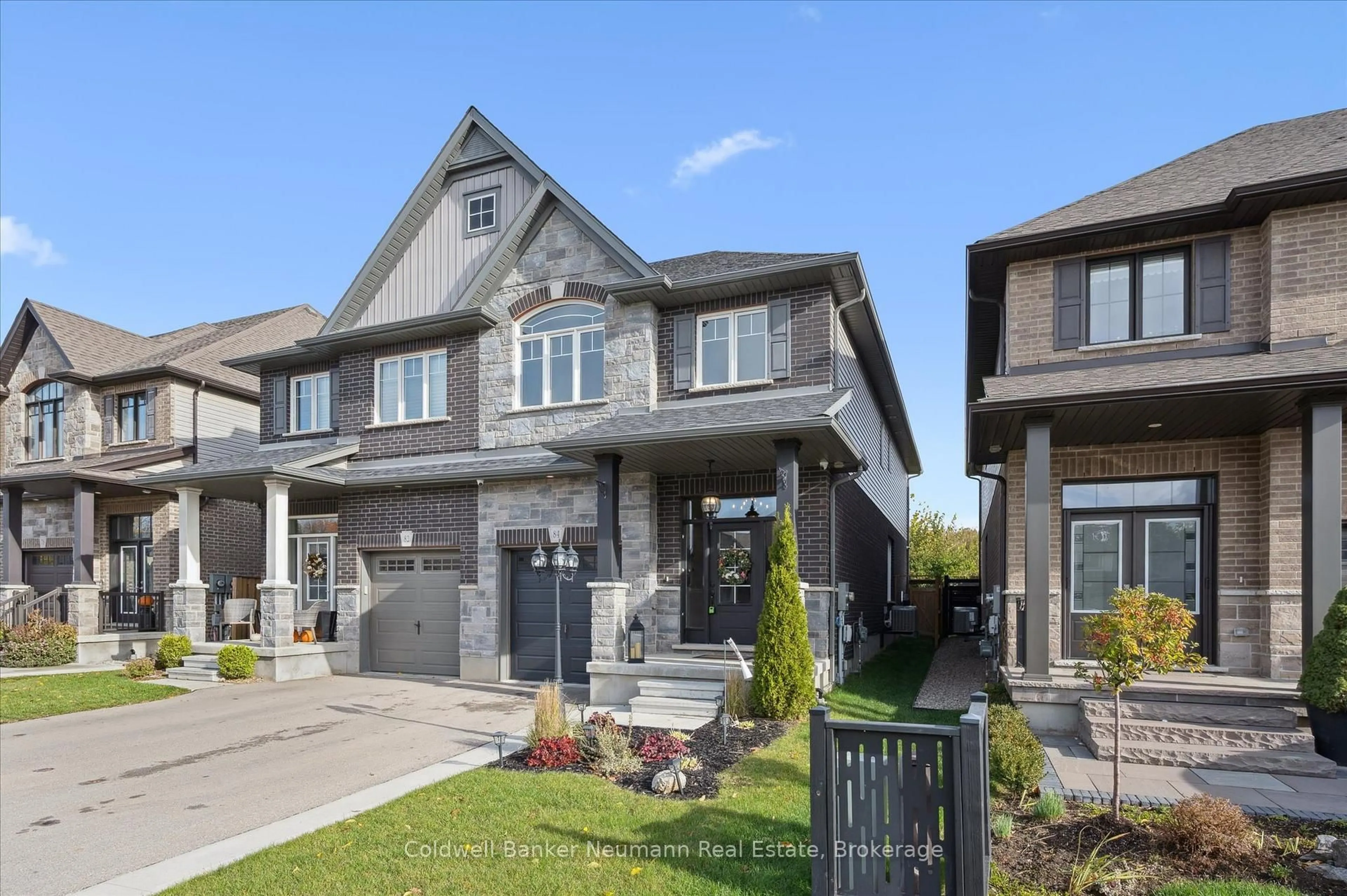 Home with brick exterior material, street for 84 Cutting Dr, Centre Wellington Ontario N0B 1S0