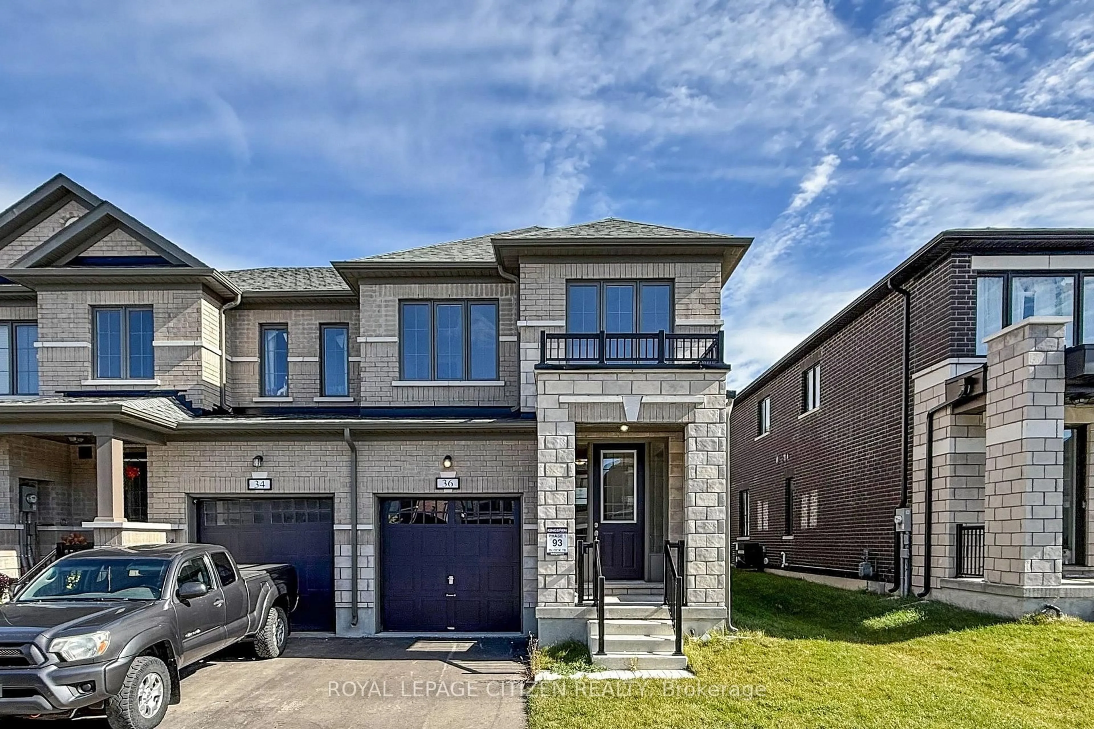 Home with brick exterior material, street for 36 Corley St, Kawartha Lakes Ontario K9V 6K2