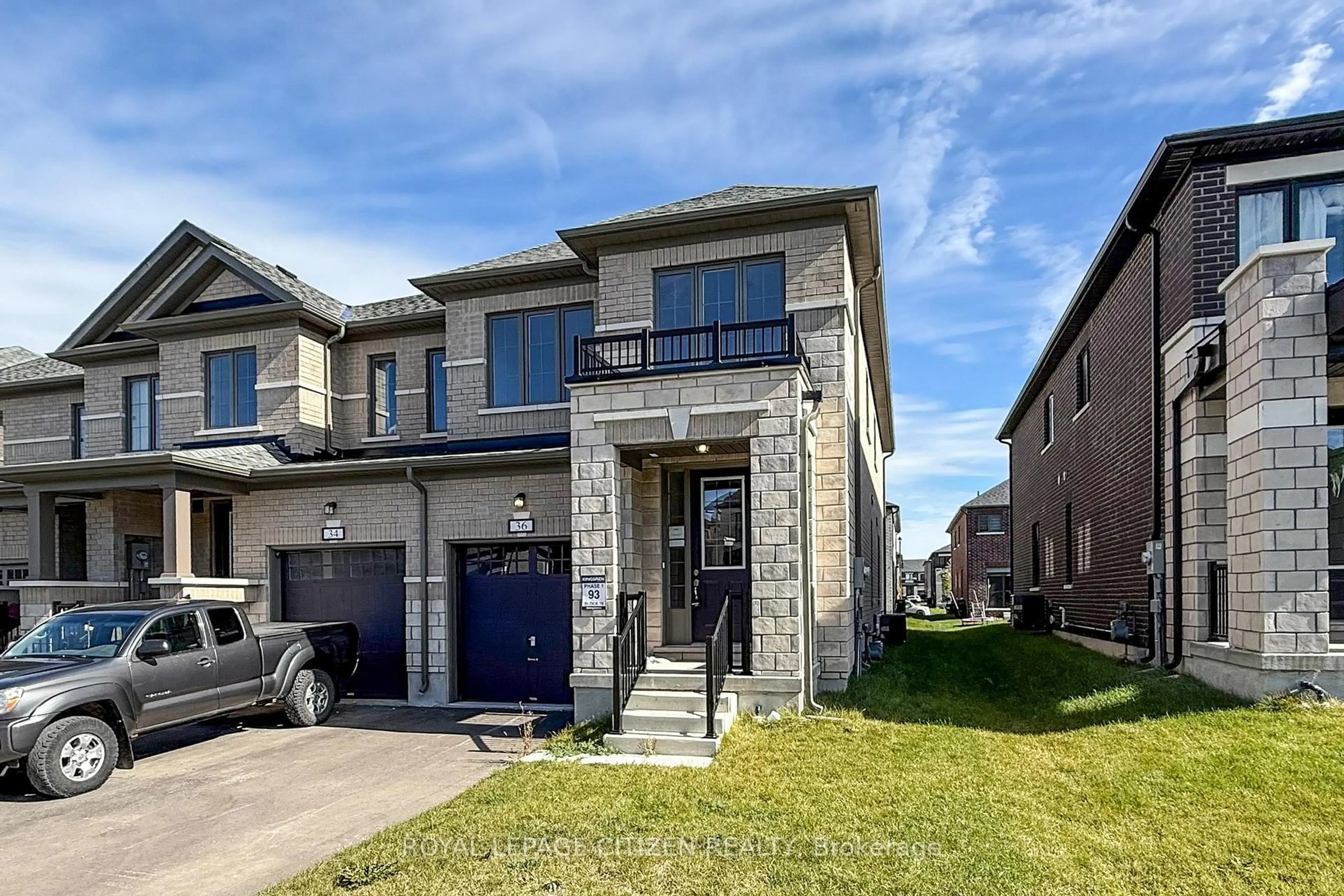 Home with brick exterior material, street for 36 Corley St, Kawartha Lakes Ontario K9V 6K2