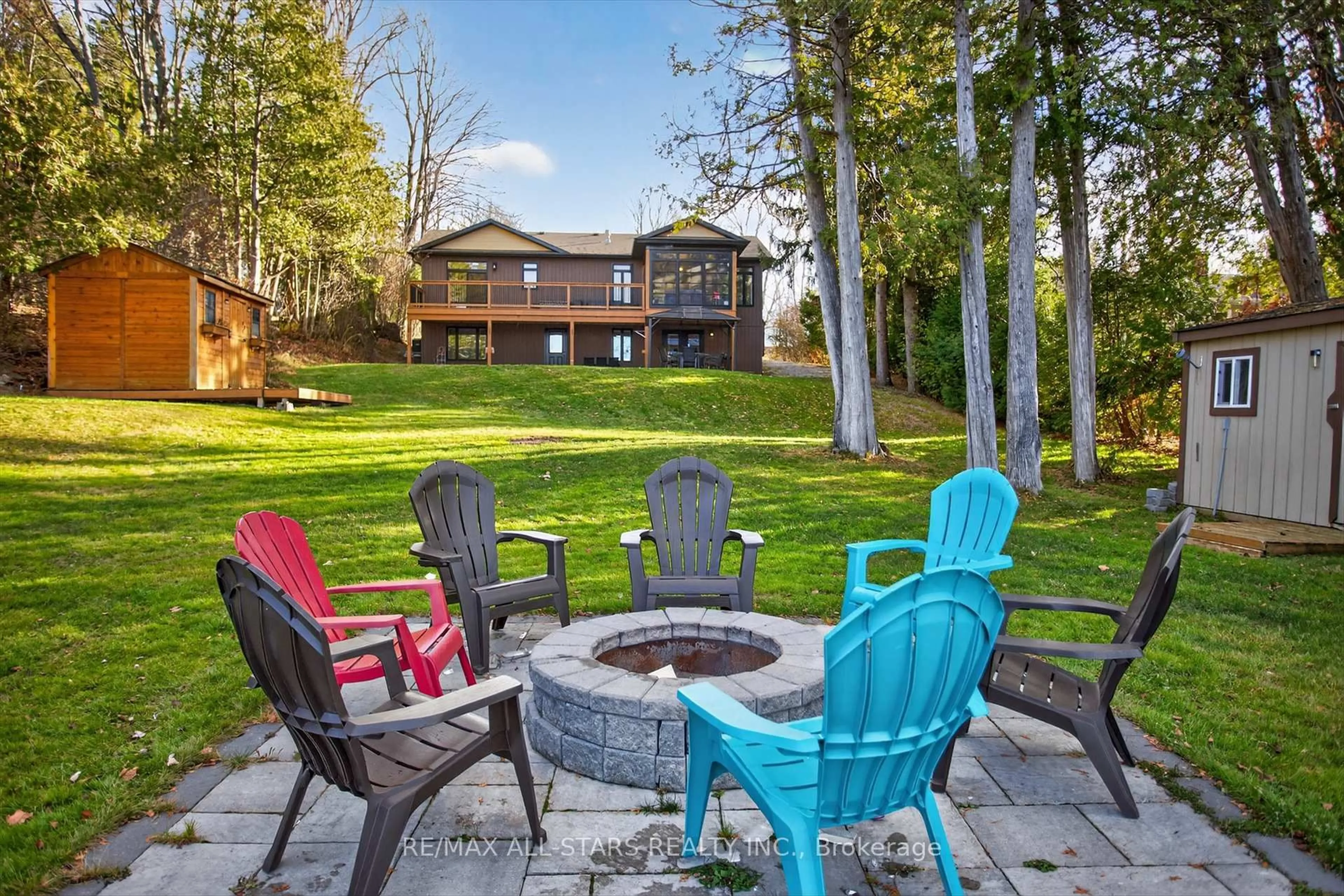 Patio, water/lake/river/ocean view for 38 Pheasant St, Kawartha Lakes Ontario K0L 2W0