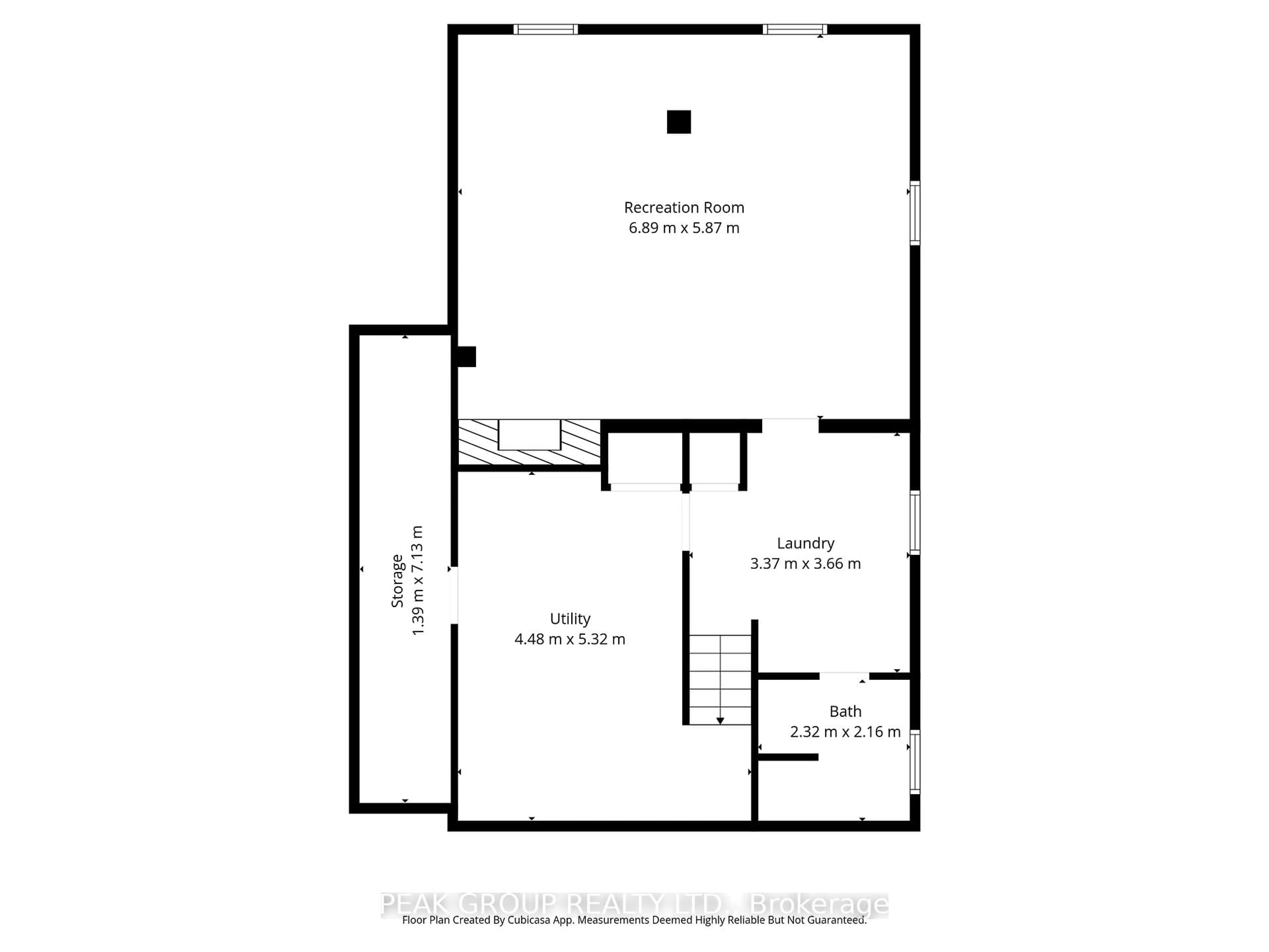 Floor plan for 6015 Theresa St, Niagara Falls Ontario L2J 2A4