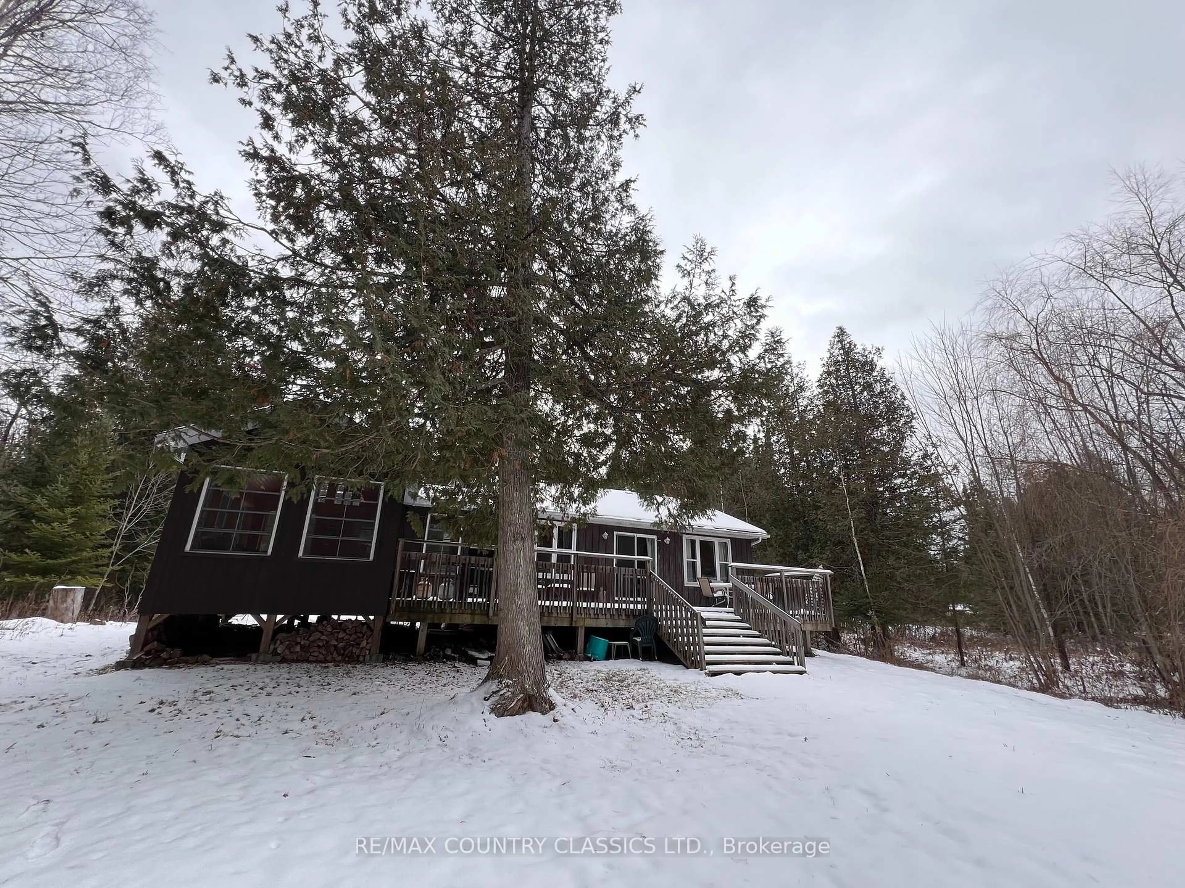 A pic from outside/outdoor area/front of a property/back of a property/a pic from drone, forest/trees view for 179 Lalonde Lane, Griffith Ontario K0J 2R0
