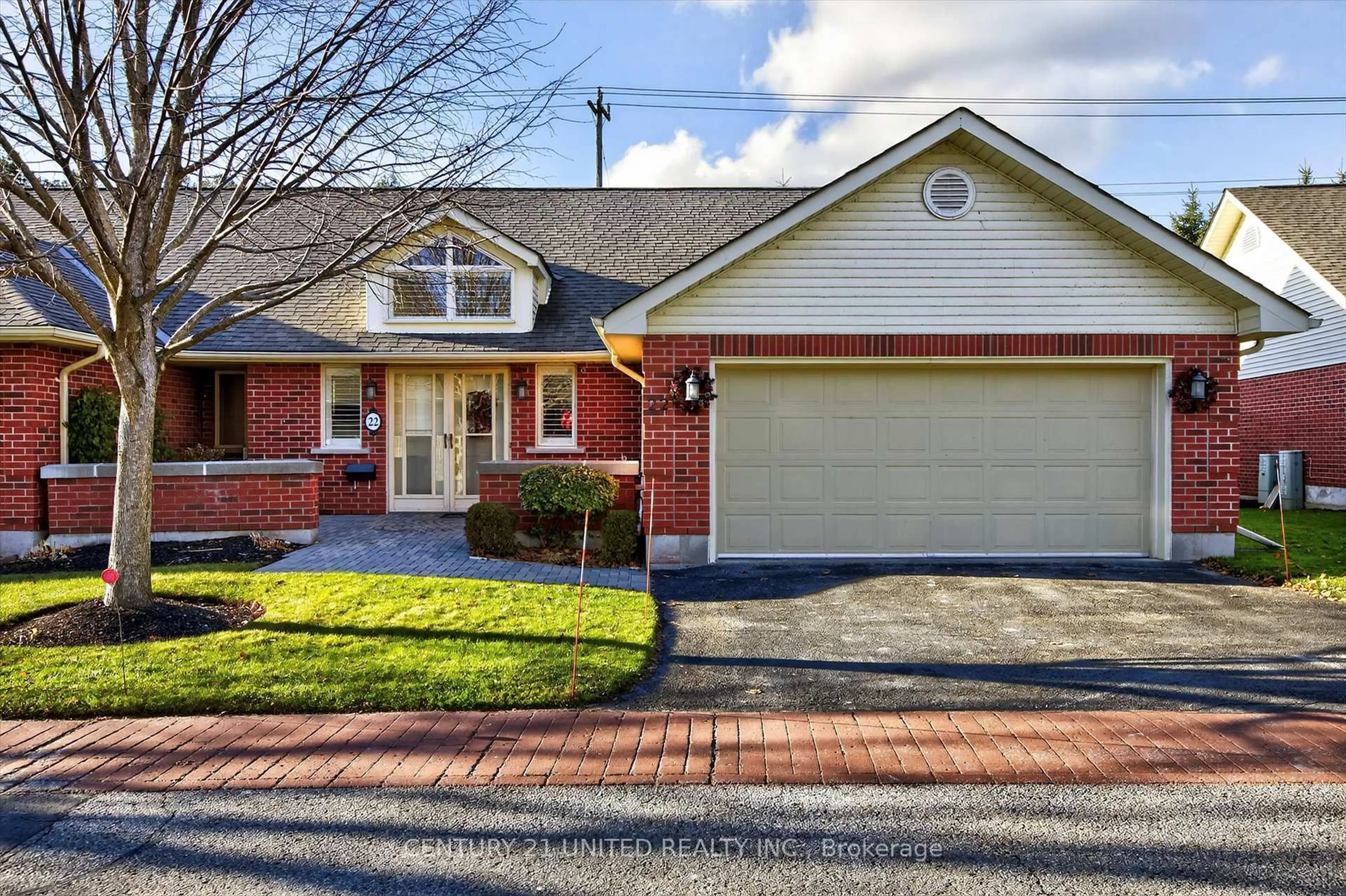 Home with brick exterior material, street for 1121 Armour Rd #22, Peterborough Ontario K9H 7N8