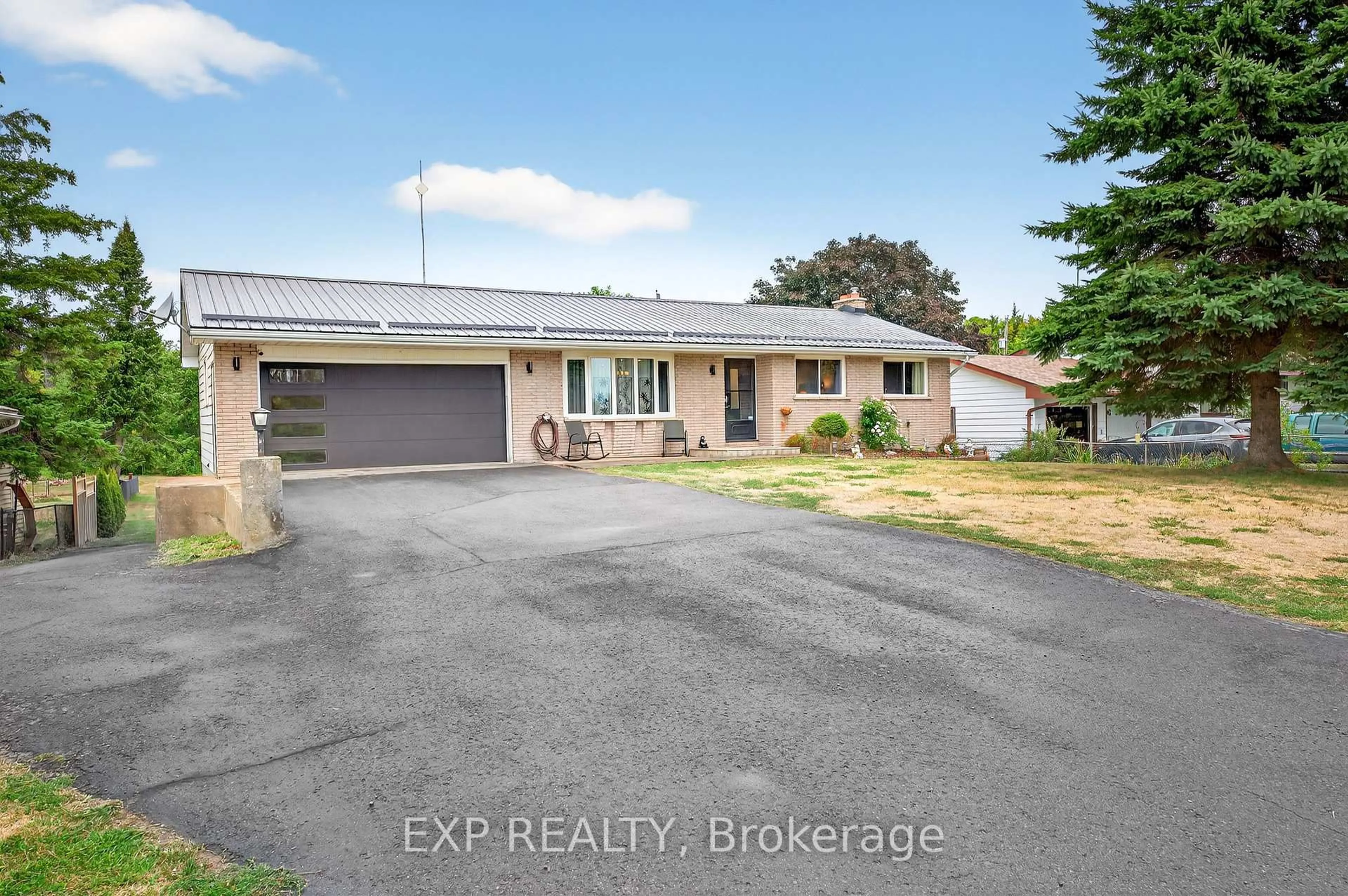 A pic from outside/outdoor area/front of a property/back of a property/a pic from drone, street for 3110 Switzerville Rd, Greater Napanee Ontario K7R 3K9