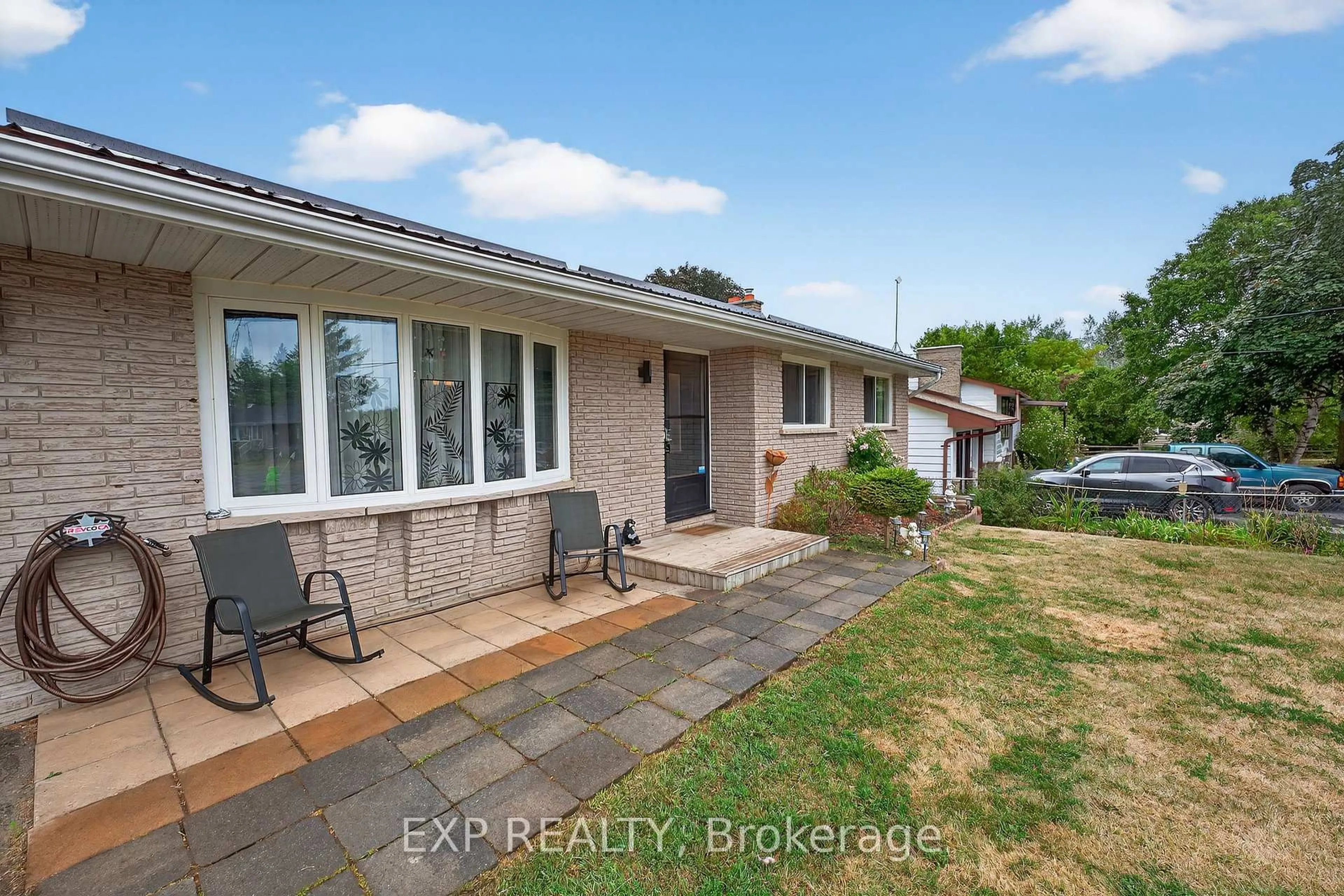 A pic from outside/outdoor area/front of a property/back of a property/a pic from drone, street for 3110 Switzerville Rd, Greater Napanee Ontario K7R 3K9