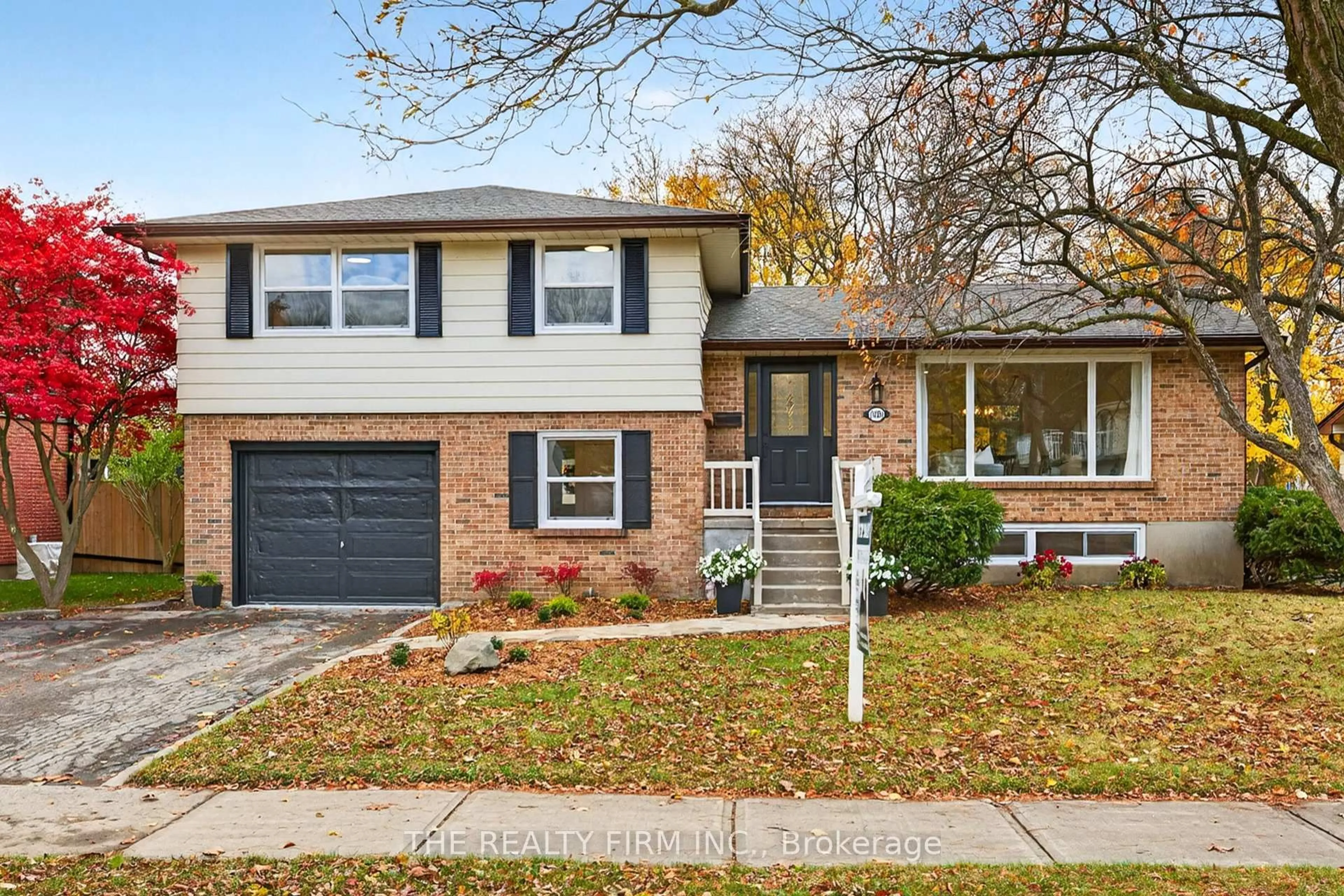 Home with brick exterior material, street for 1180 Guildwood Blvd, London North Ontario N6H 4G9