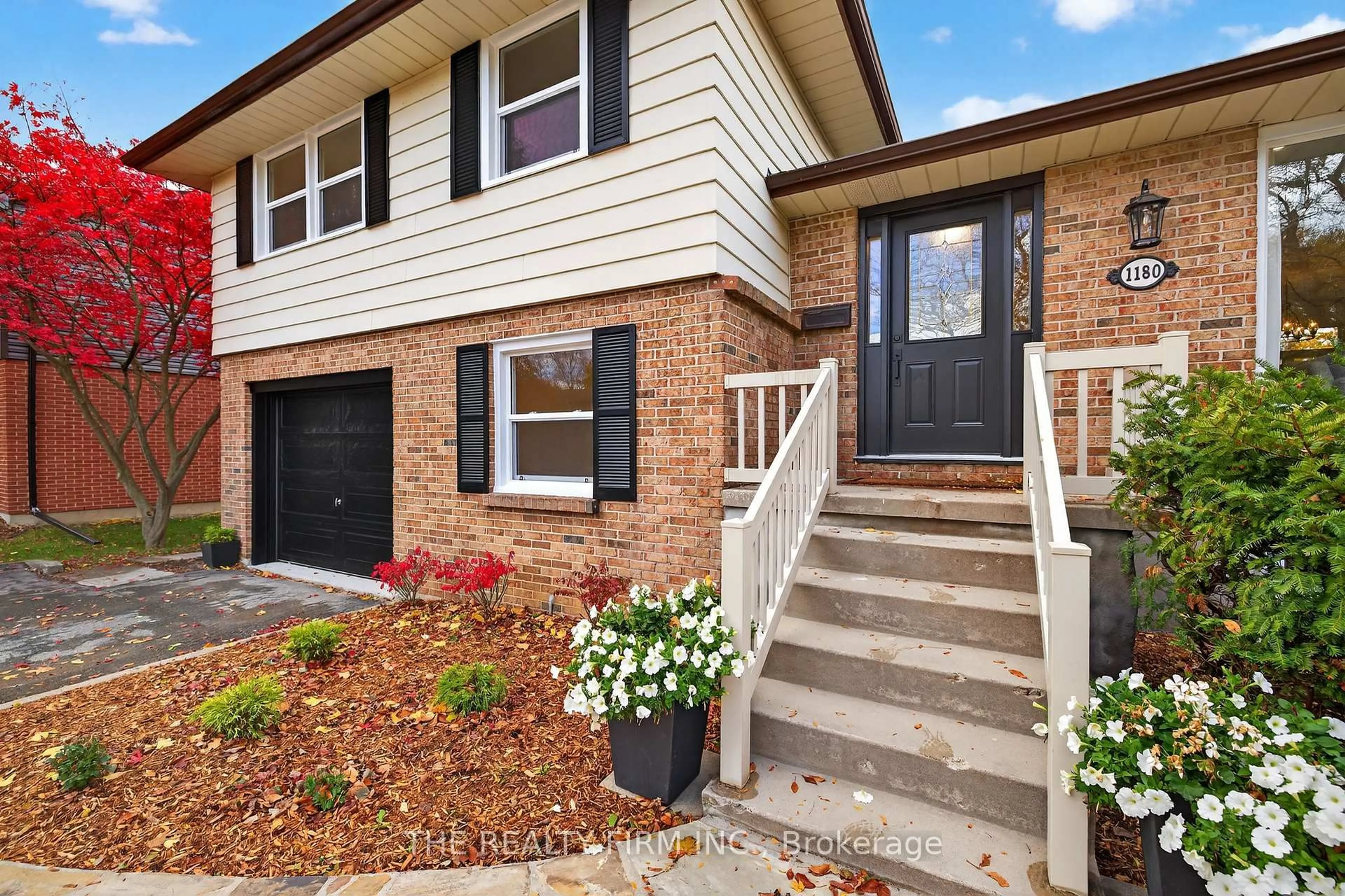 Home with brick exterior material, street for 1180 Guildwood Blvd, London North Ontario N6H 4G9