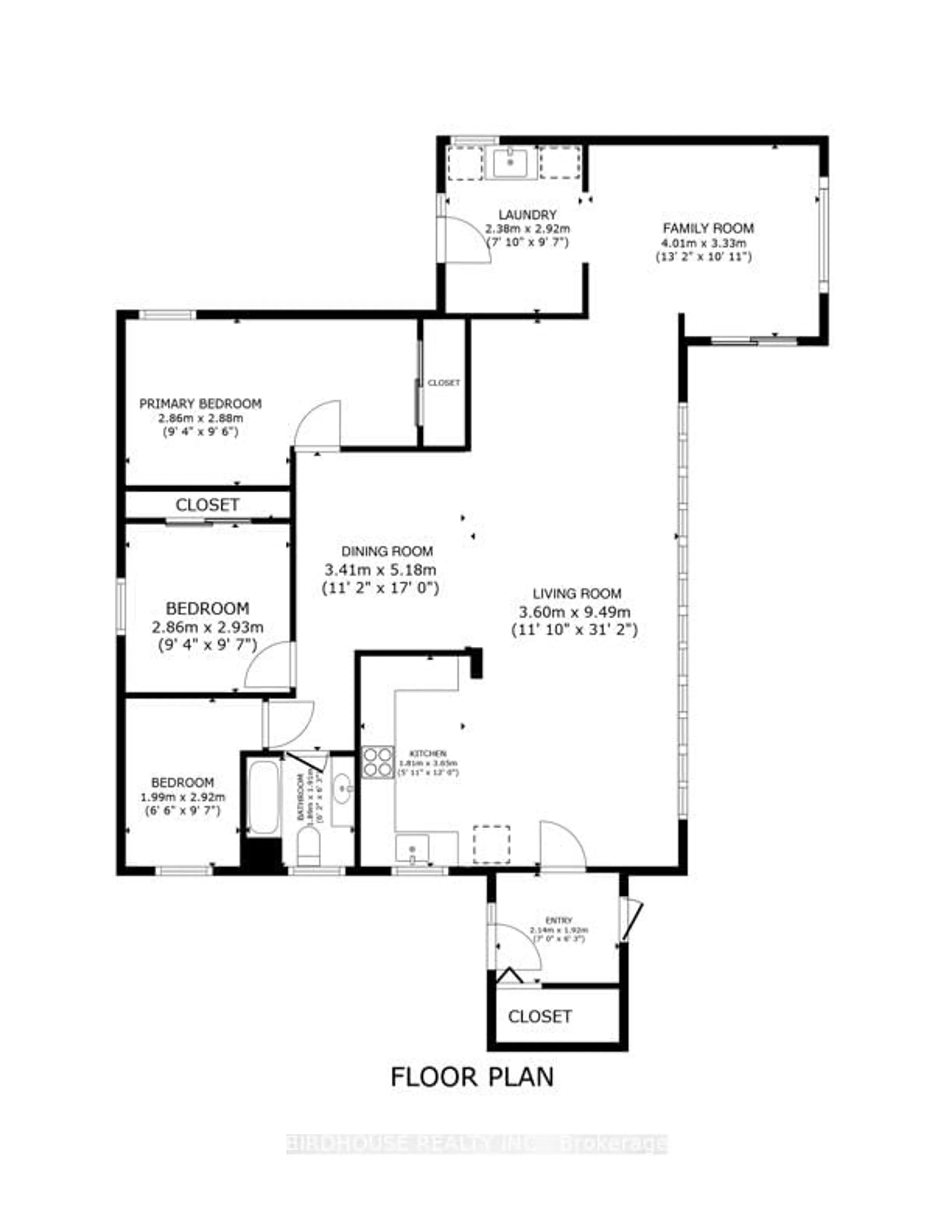 Floor plan for 132 Fenelon Dr, Kawartha Lakes Ontario K0M 1G0