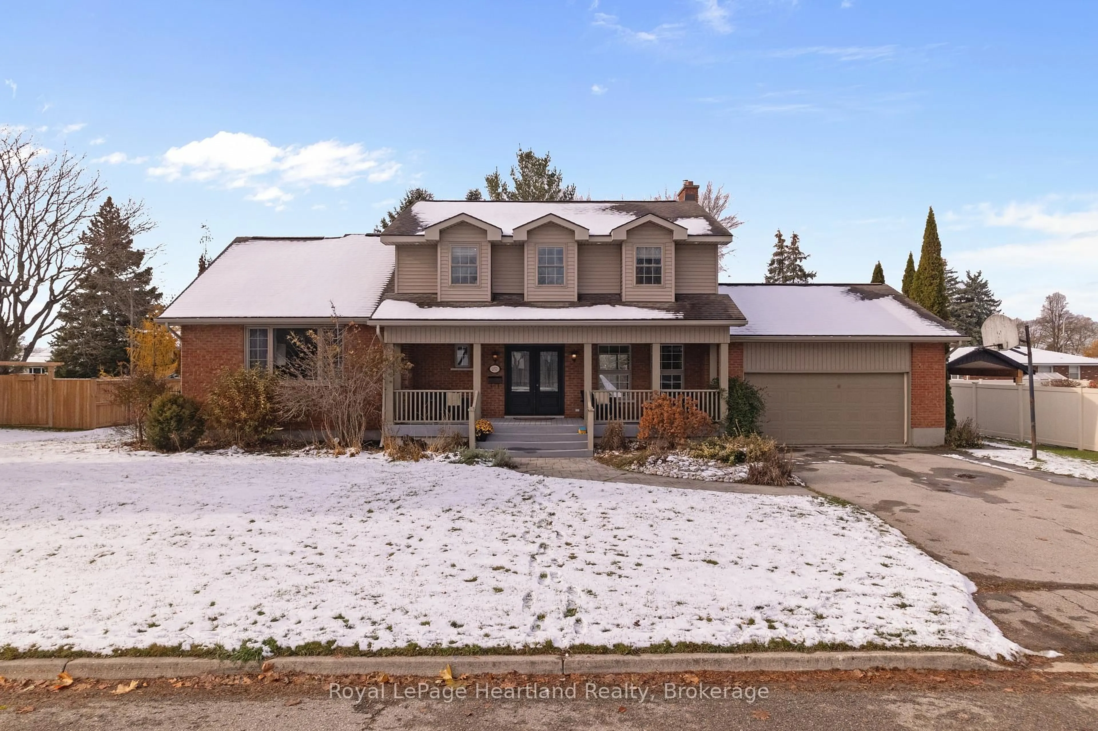 Home with brick exterior material, street for 257 Eastern Ave, South Huron Ontario N0M 1S1