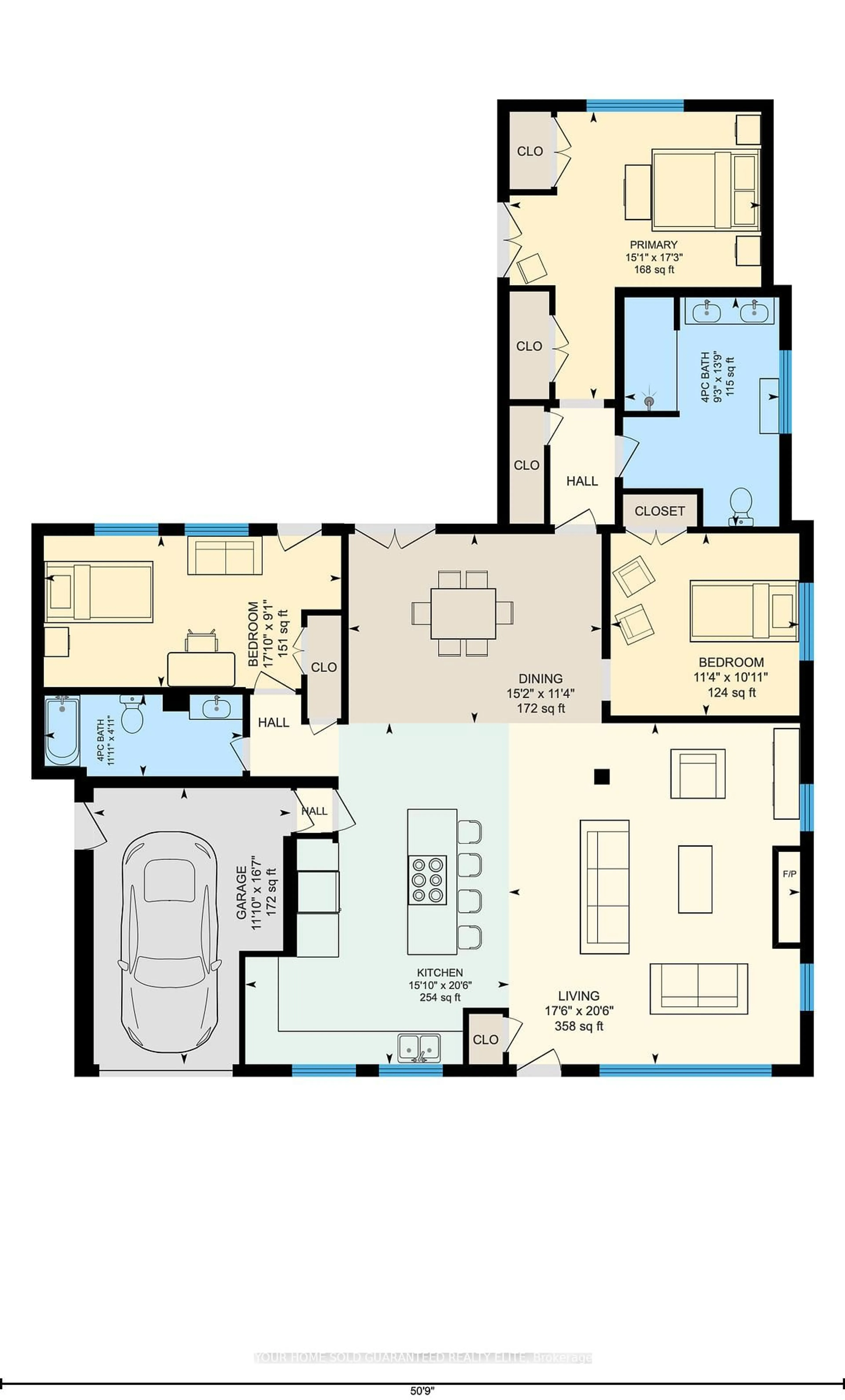 Floor plan for 15 Swan Dr, St. Catharines Ontario L2T 2C2