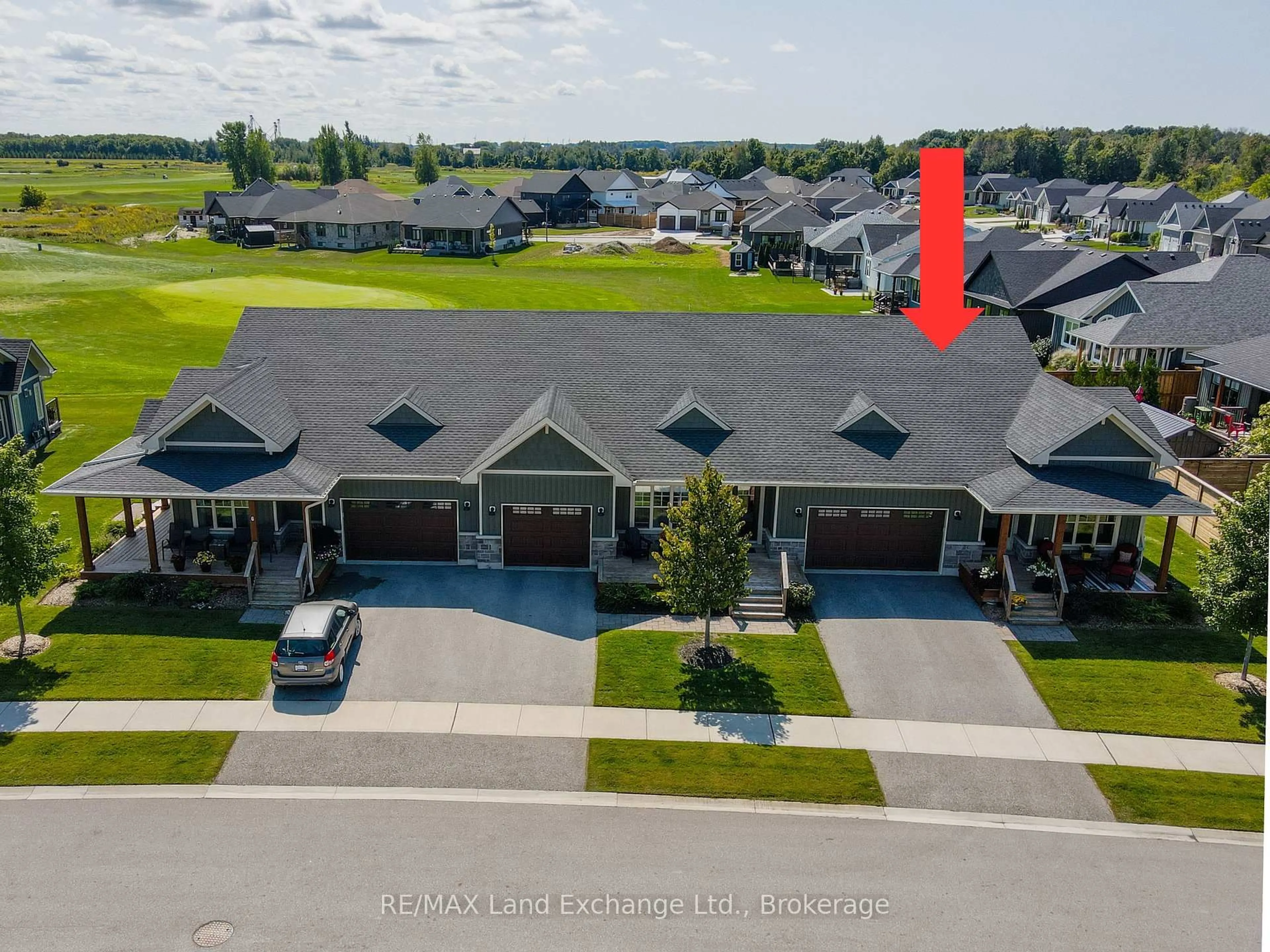 A pic from outside/outdoor area/front of a property/back of a property/a pic from drone, unknown for 2 Fairway Lane #1, Saugeen Shores Ontario N0H 2C3