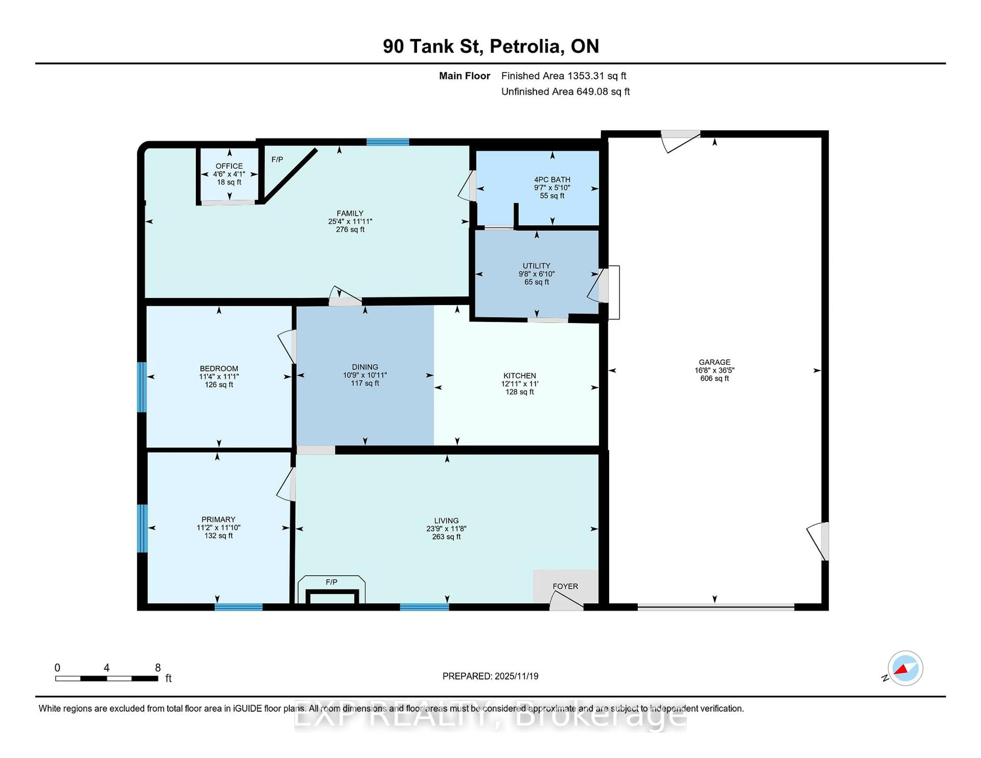 Floor plan for 90 Tank St, Petrolia Ontario N0N 1R0