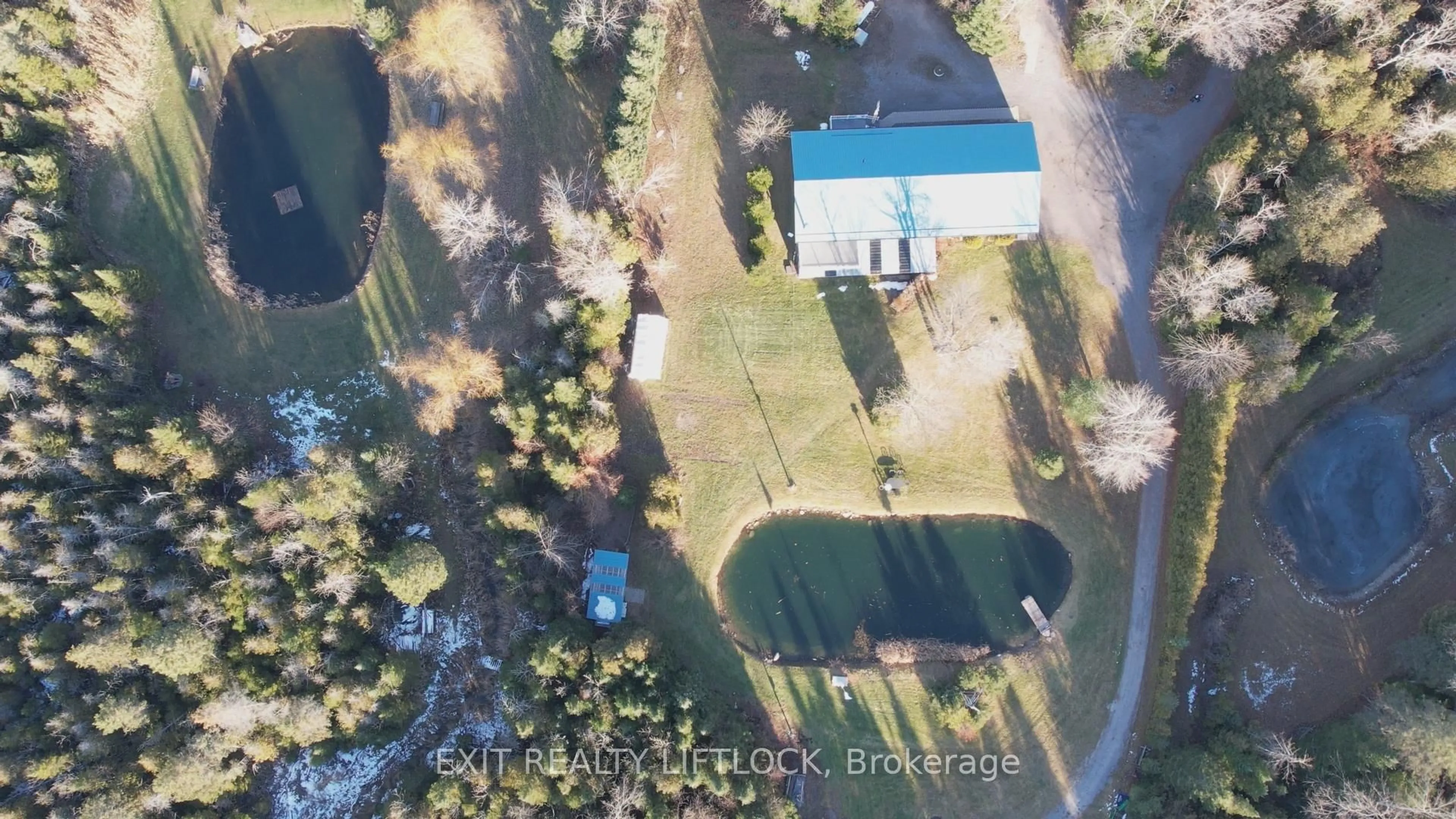 A pic from outside/outdoor area/front of a property/back of a property/a pic from drone, water/lake/river/ocean view for 4089 County Road 44, Havelock-Belmont-Methuen Ontario K0L 1Z0