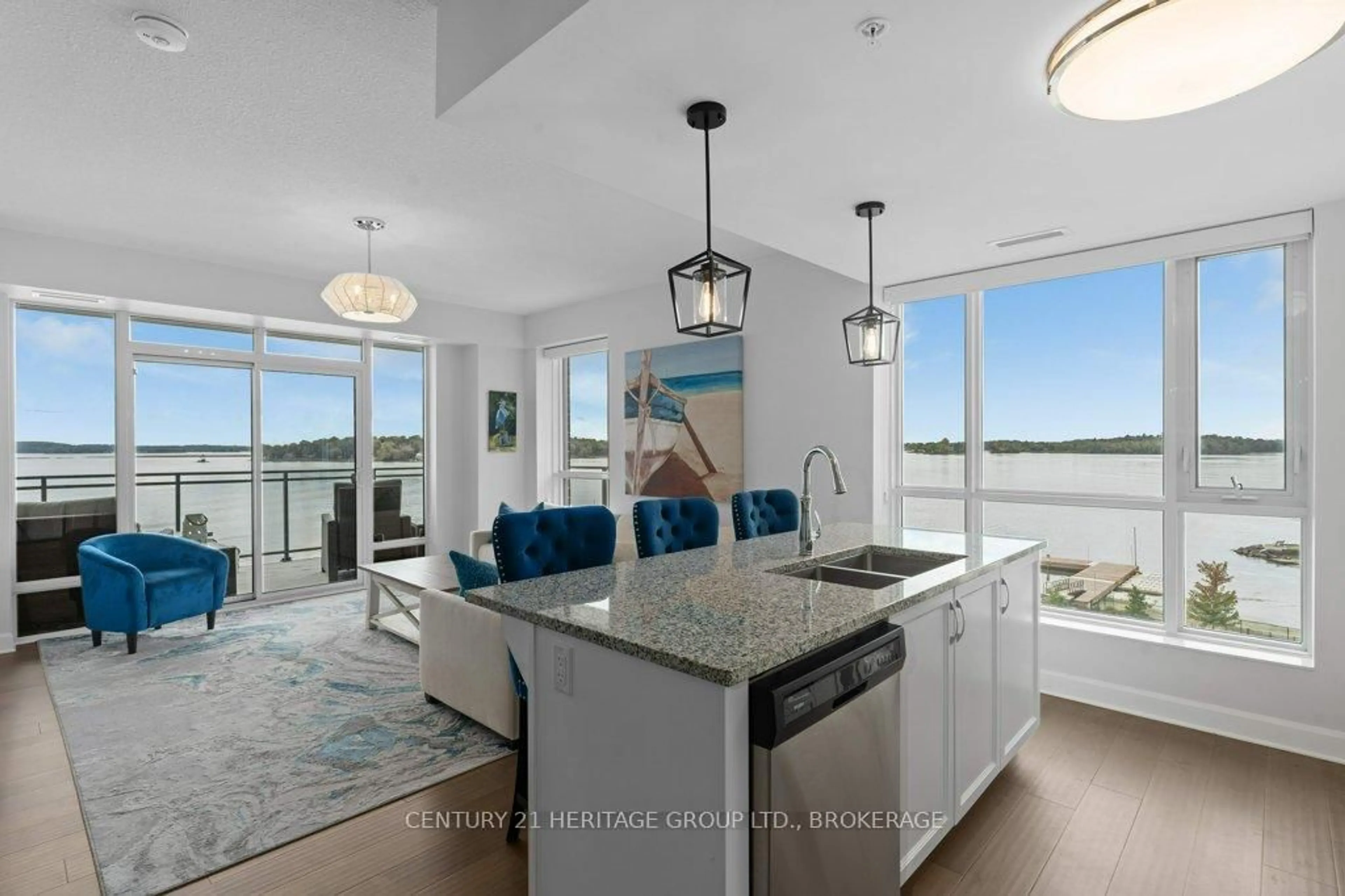 Open concept kitchen, unknown for 129 South St #306, Gananoque Ontario K7G 1A1