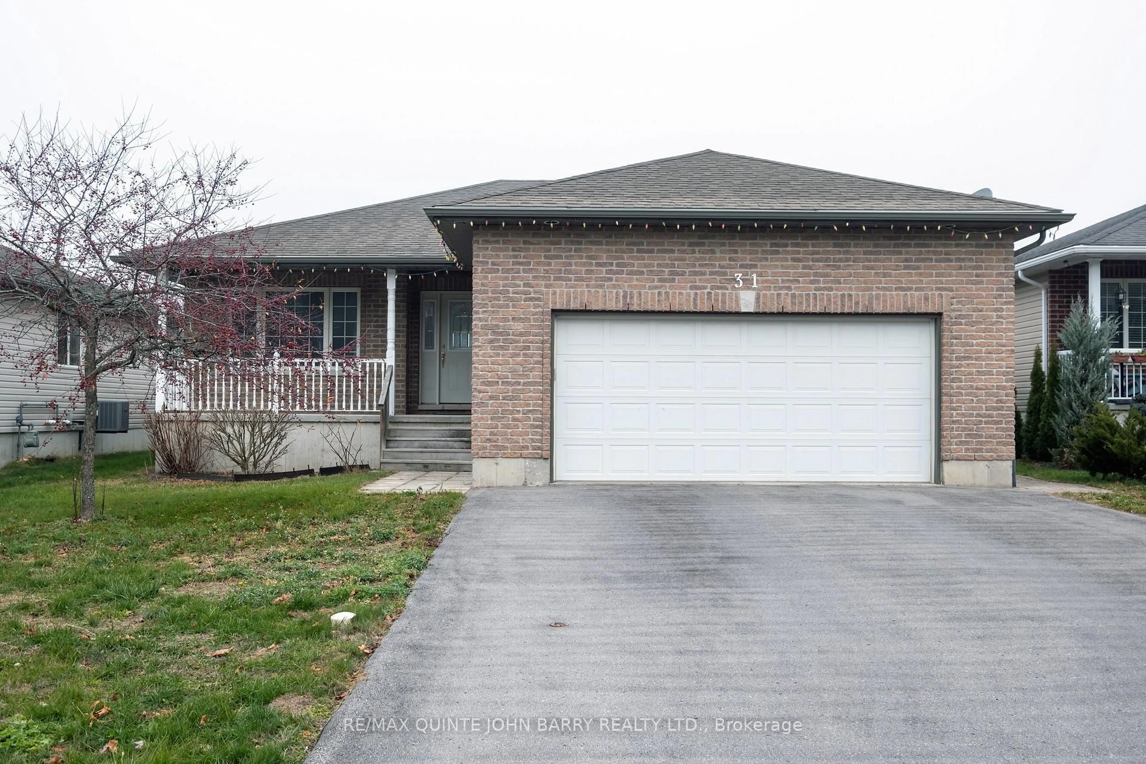 Home with brick exterior material, street for 31 Cedar Creek Way, Hastings Ontario K0K 2C0