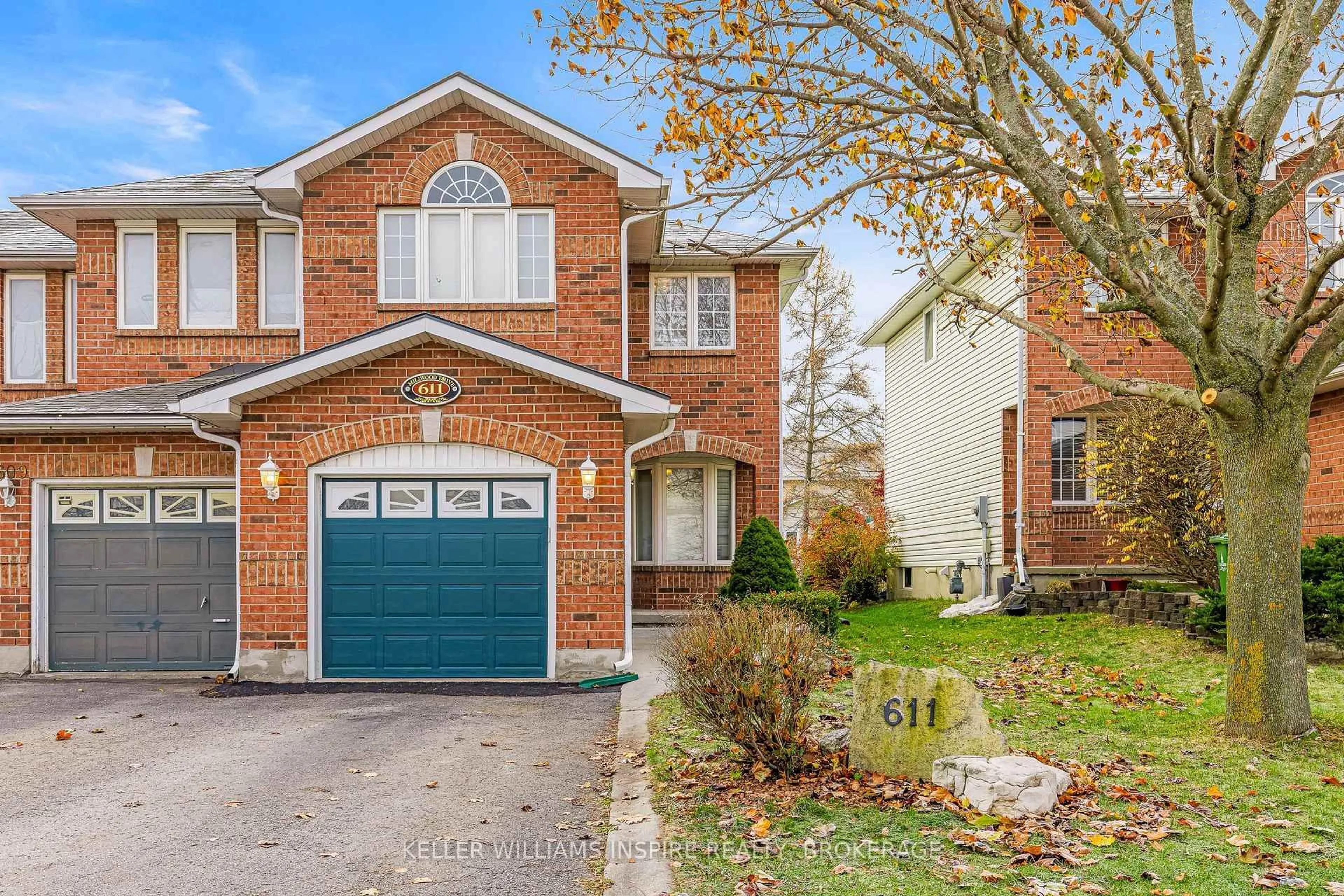 Home with brick exterior material, street for 611 Millwood Dr, Kingston Ontario K7M 8Y3
