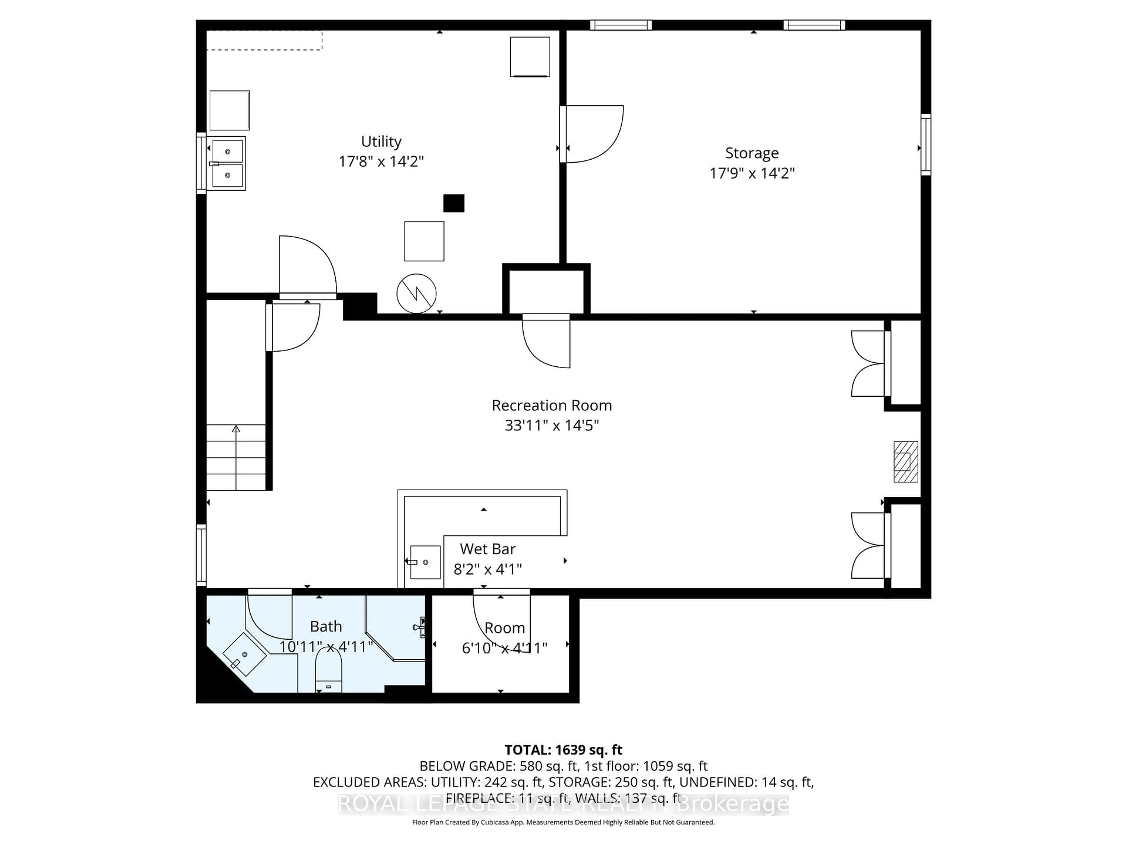 Floor plan for 20 Burwell Ave, Hamilton Ontario L8G 3L7