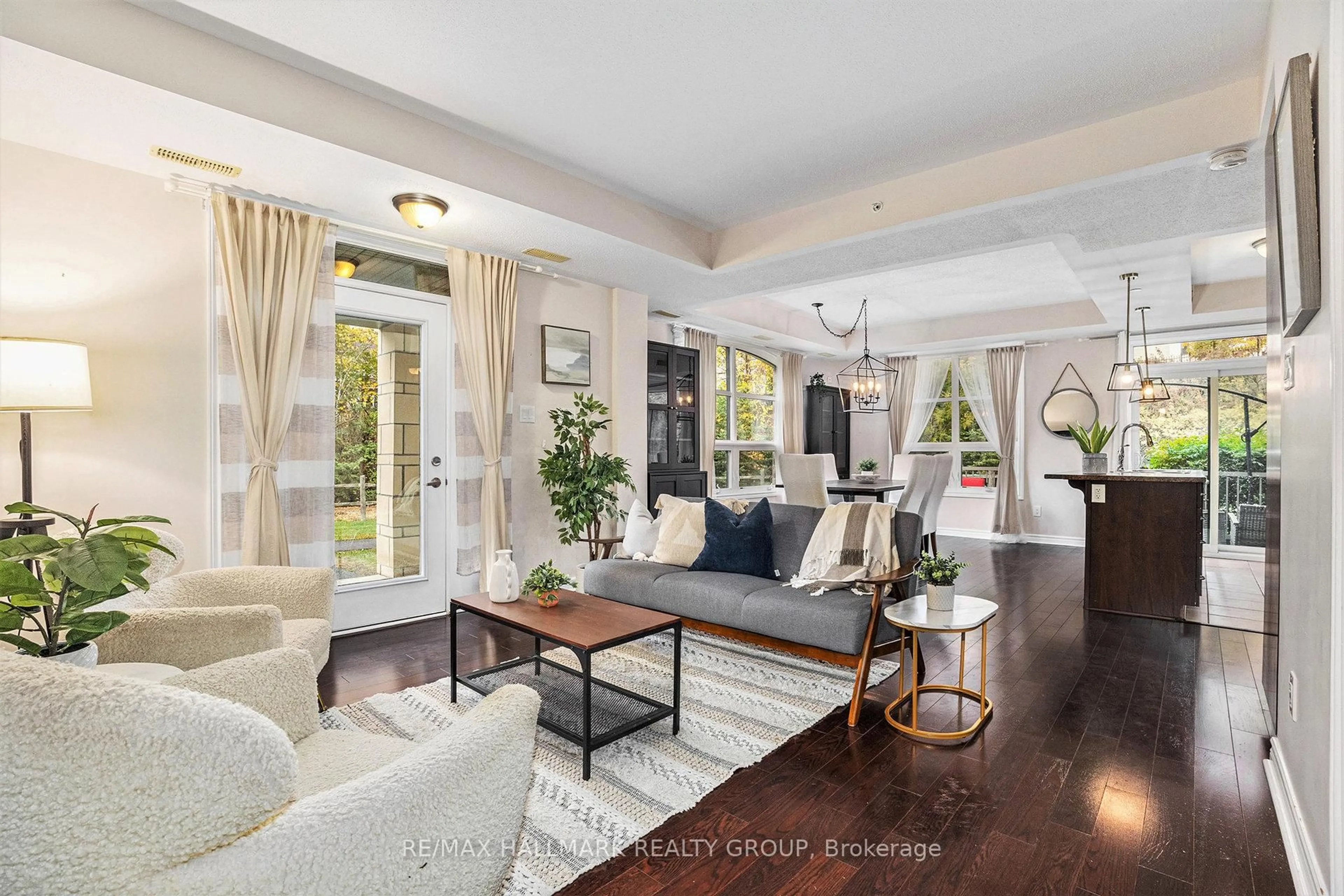 Living room with furniture, unknown for 120 Montblanc Private #101, Orleans Ontario K1C 0B1