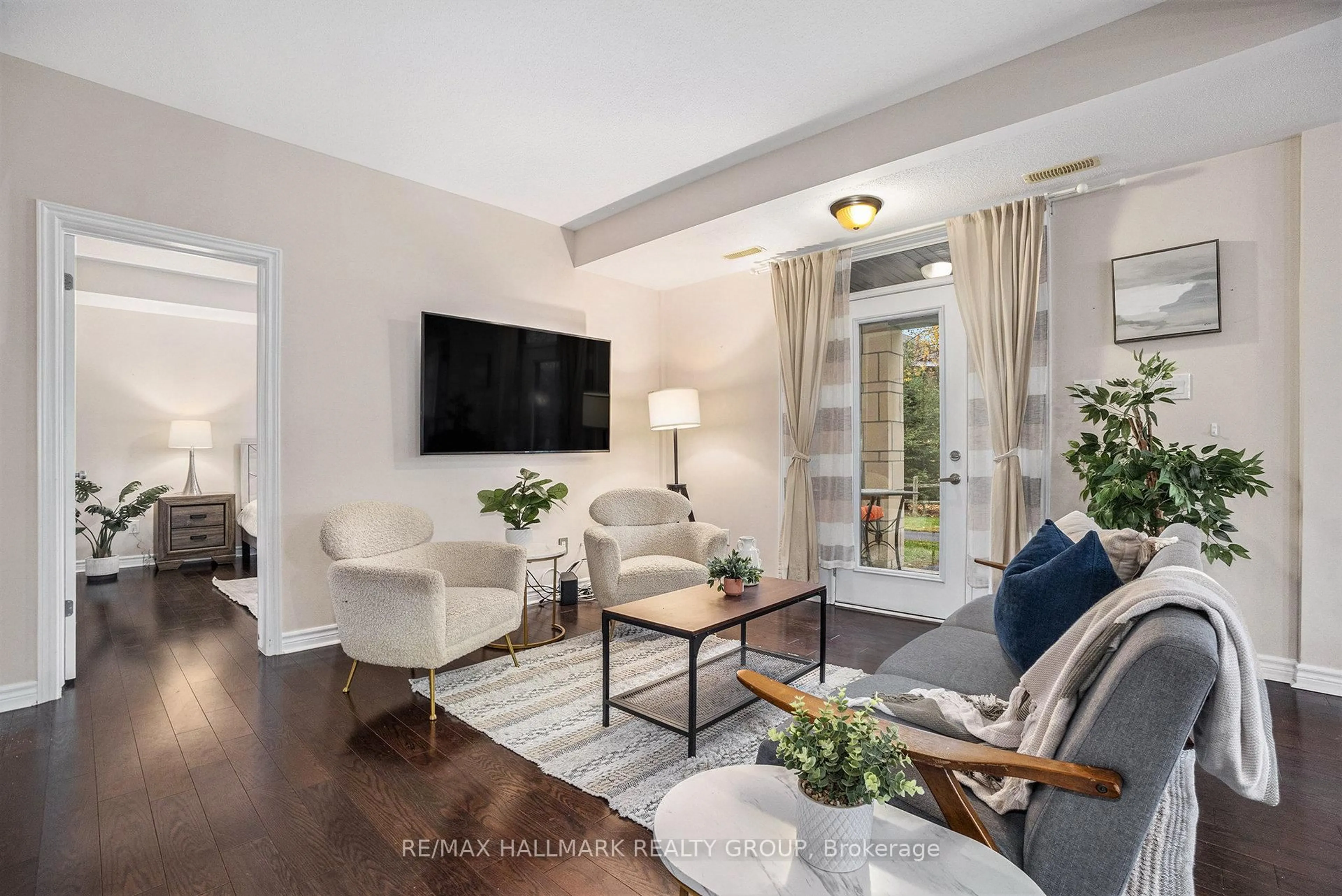 Living room with furniture, unknown for 120 Montblanc Private #101, Orleans Ontario K1C 0B1