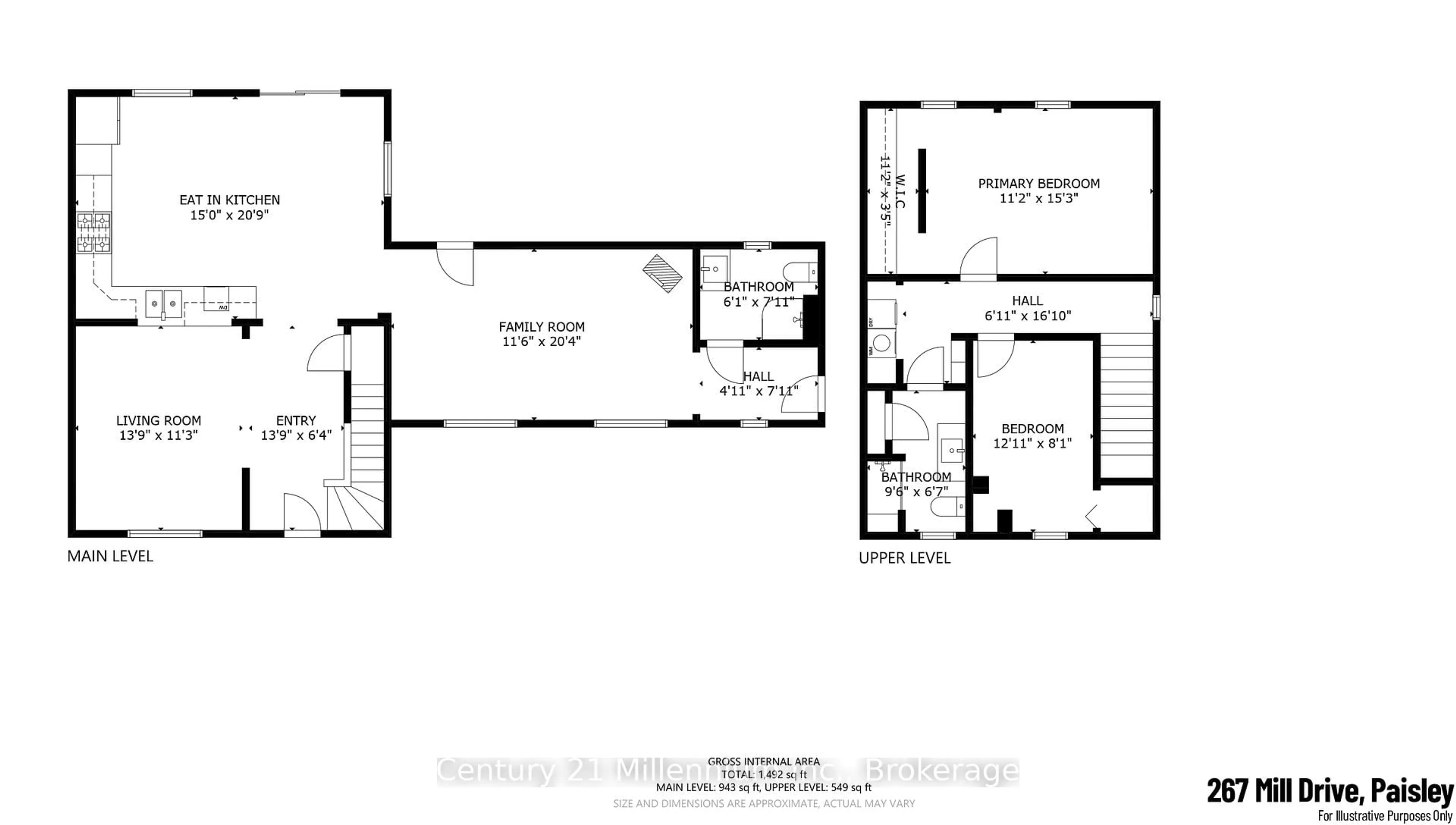 Floor plan for 267 Mill Dr, Arran-Elderslie Ontario N0G 2N0