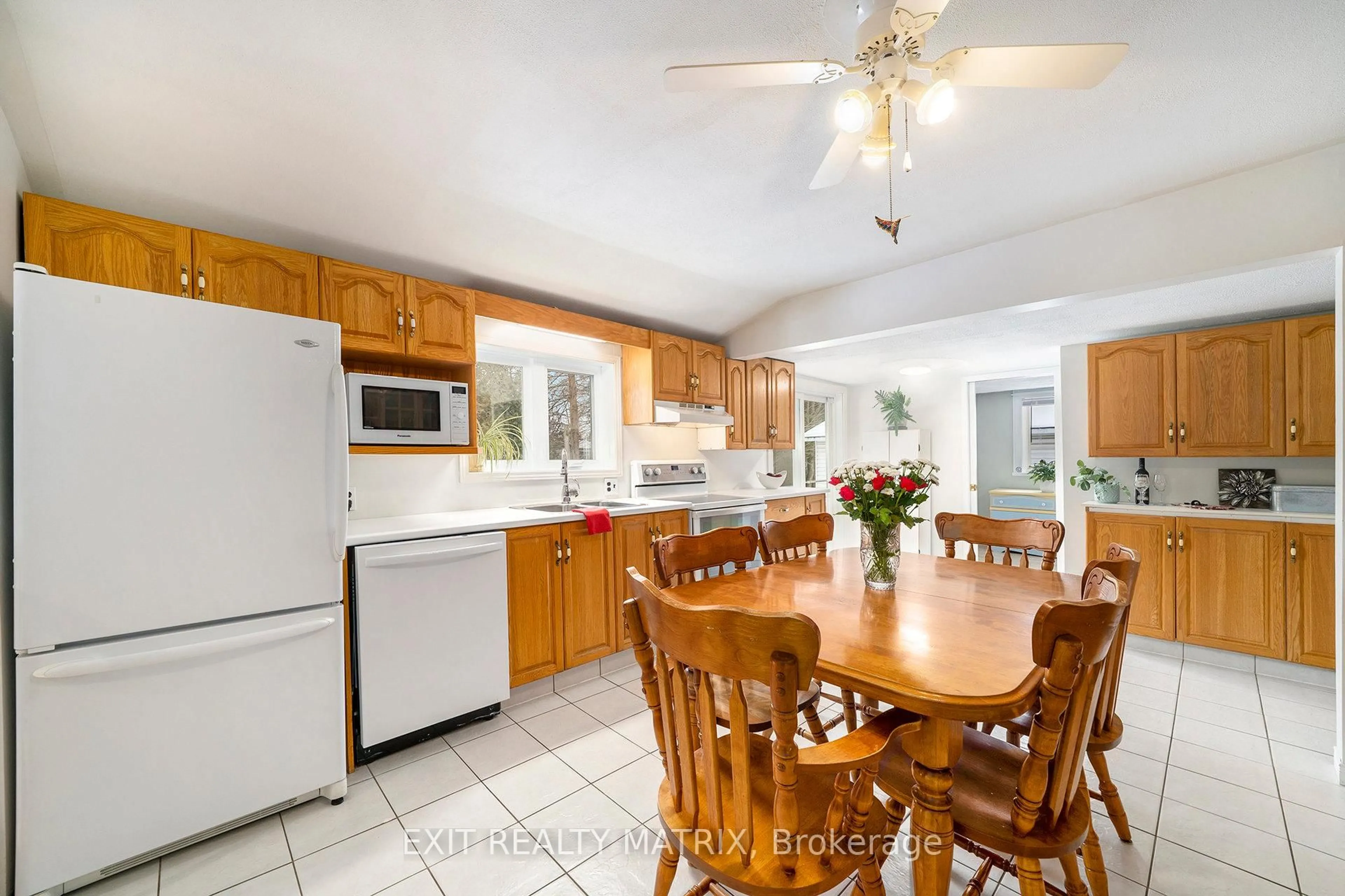 Open concept kitchen, ceramic/tile floor for 21 Linda St, The Nation Ontario K0A 2M0