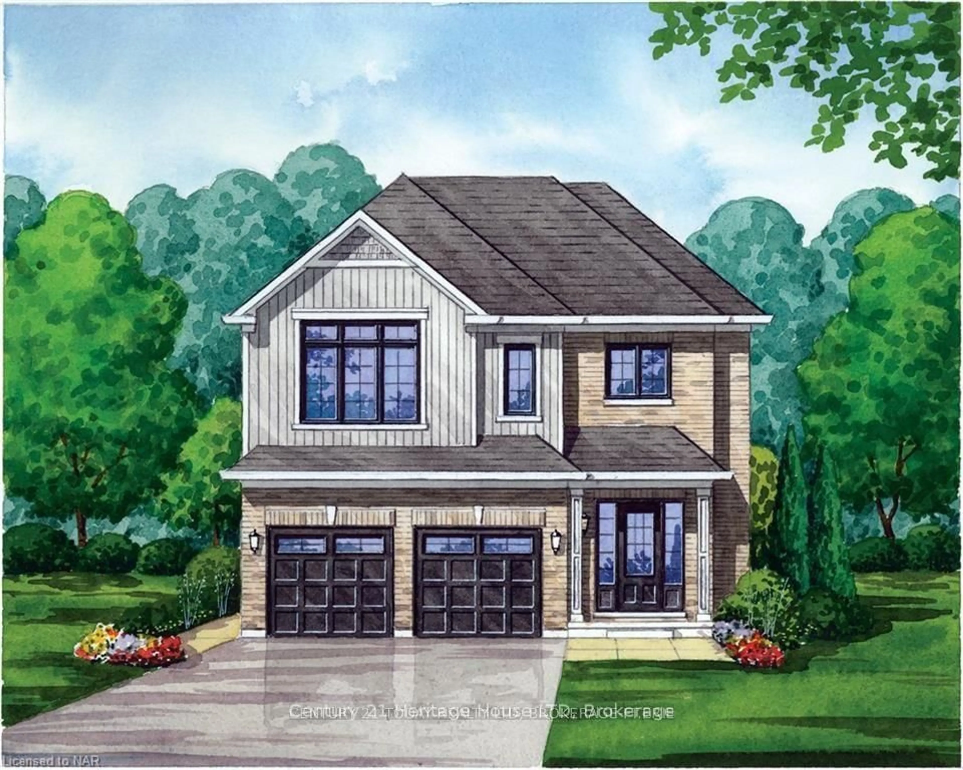 Home with brick exterior material, street for Lot 11 Burwell St, Fort Erie Ontario L2A 0E2