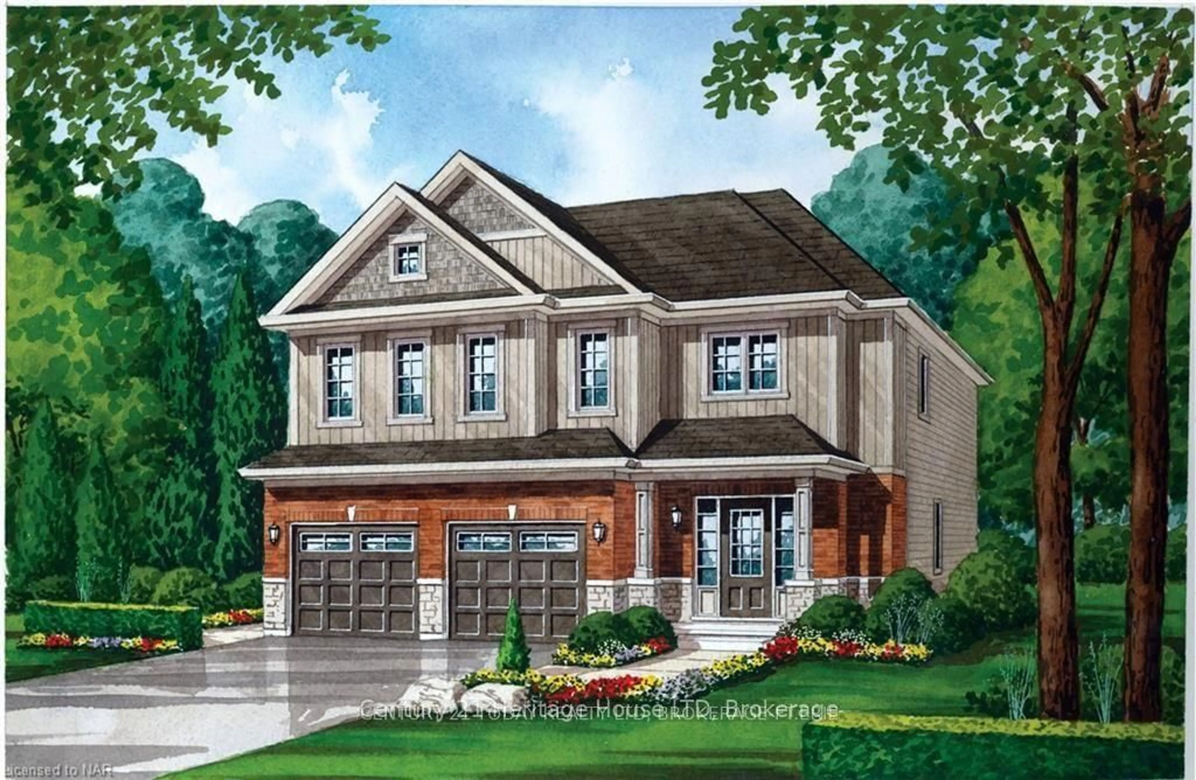 Home with brick exterior material, street for Lot 11 Burwell St, Fort Erie Ontario L2A 0E2