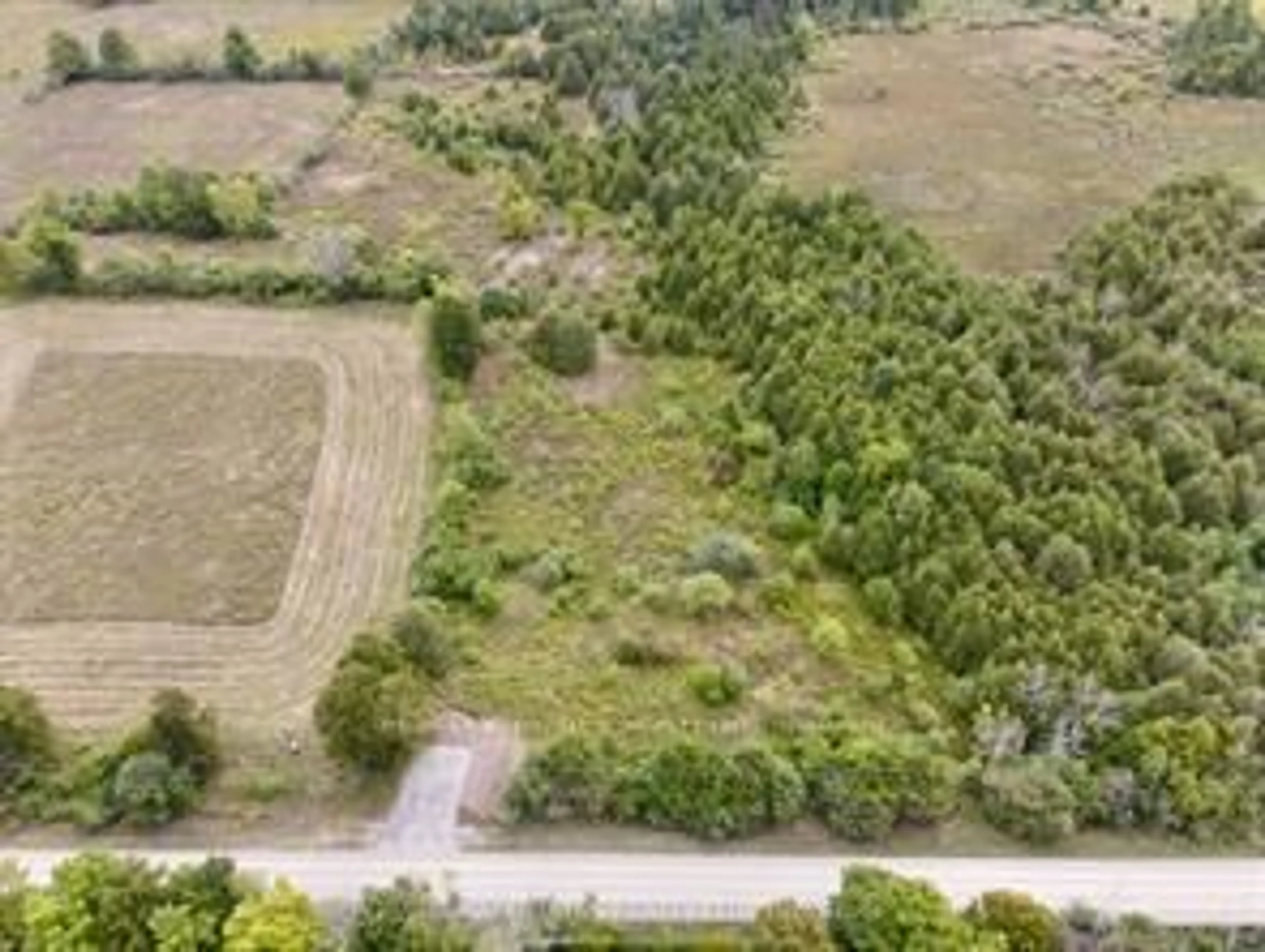 A pic from outside/outdoor area/front of a property/back of a property/a pic from drone, forest/trees view for Lot 104 Ford Rd, Montague Ontario K7A 0G8