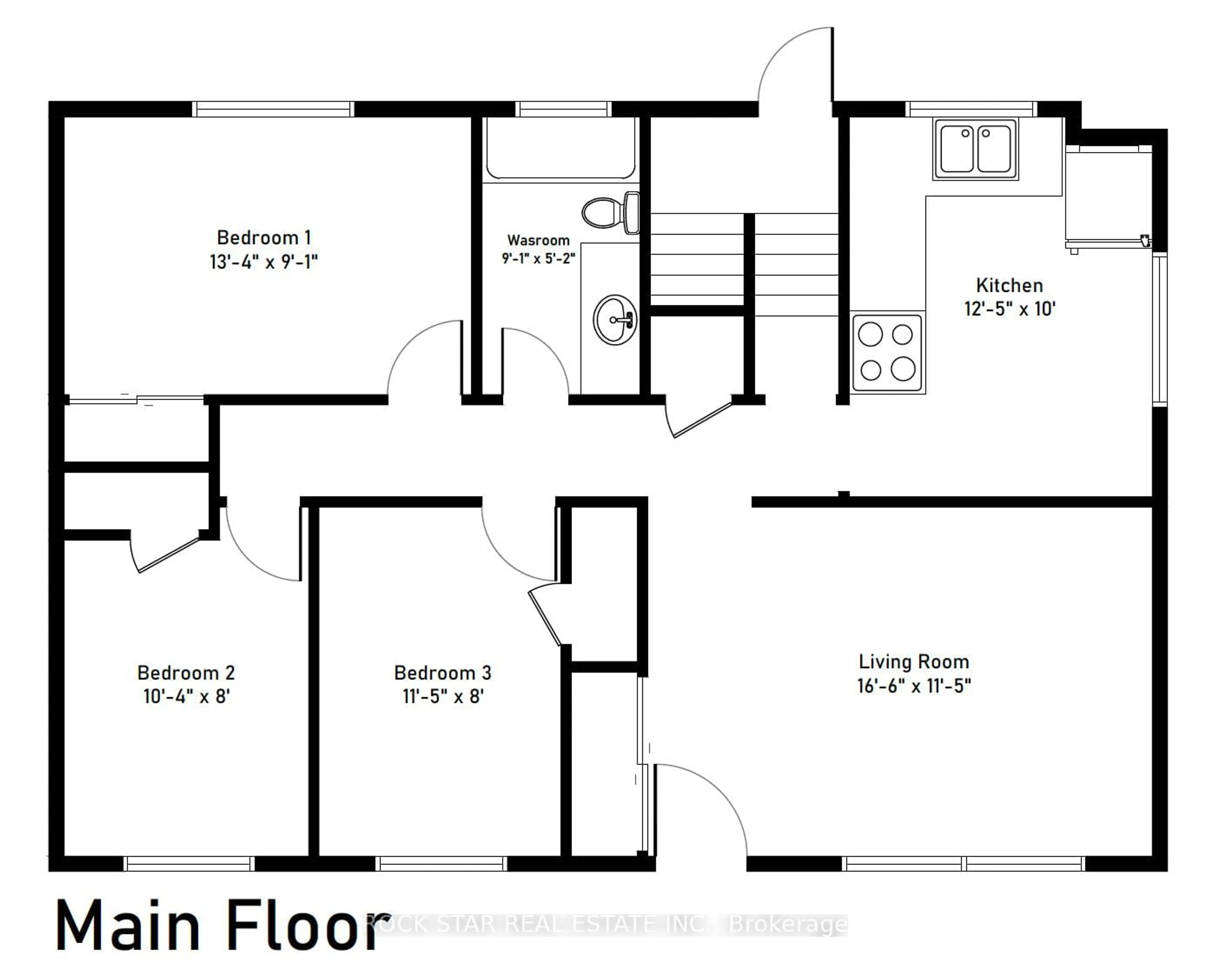 Floor plan for 39 Carousel Ave, Hamilton Ontario L9A 4L7