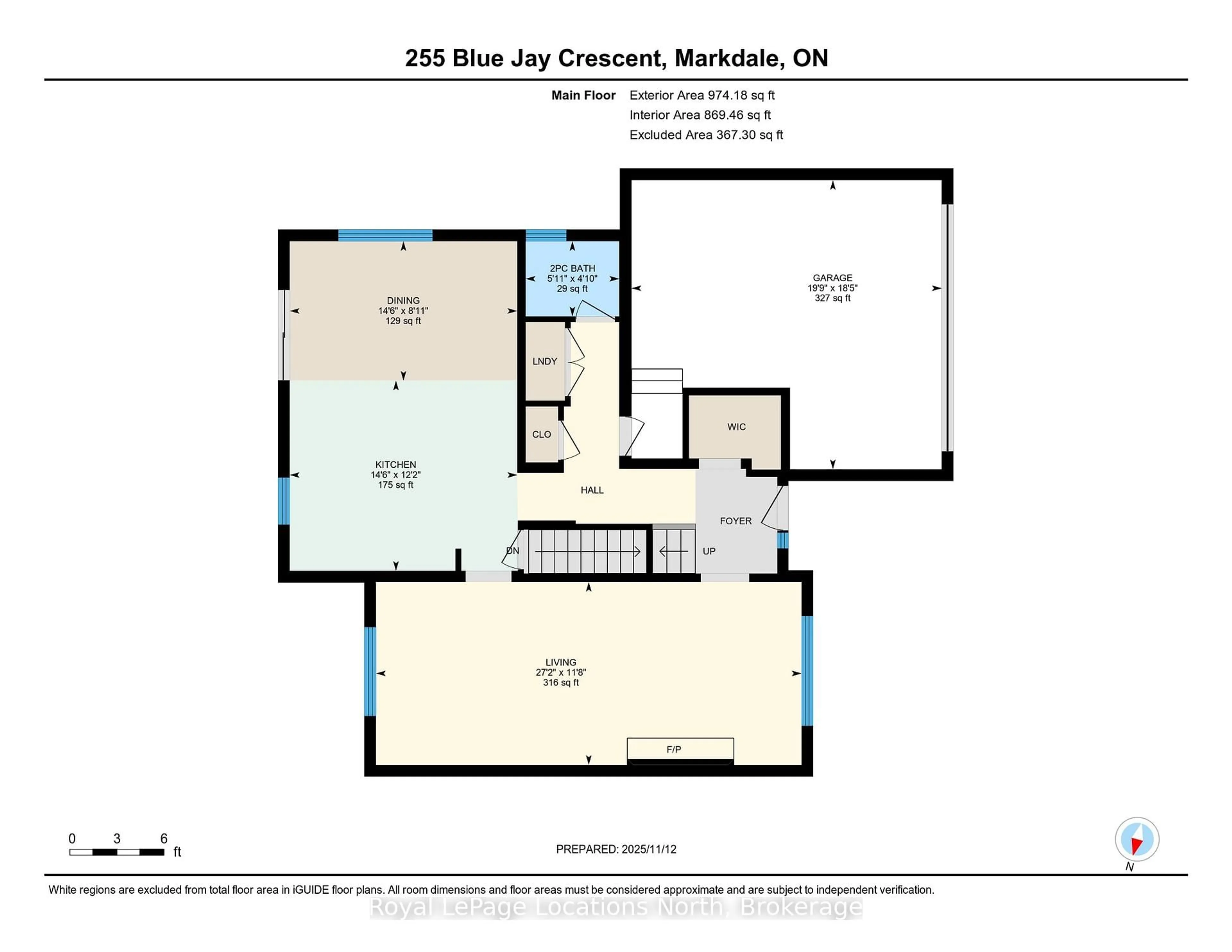 Floor plan for 255 Blue Jay Cres, Grey Highlands Ontario N0C 1H0