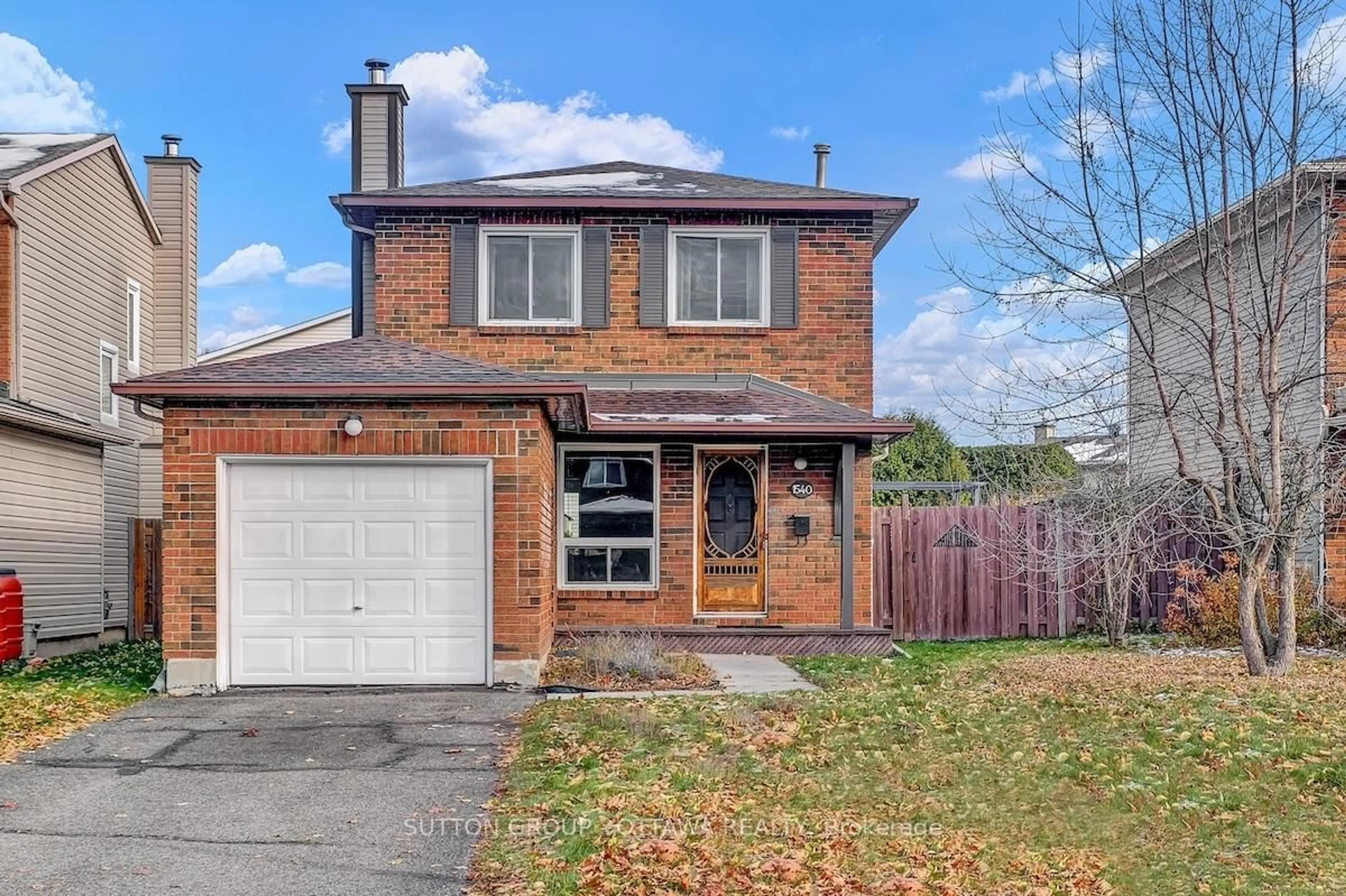 Home with brick exterior material, street for 1540 Bourcier Dr, Ottawa Ontario K1E 3J2