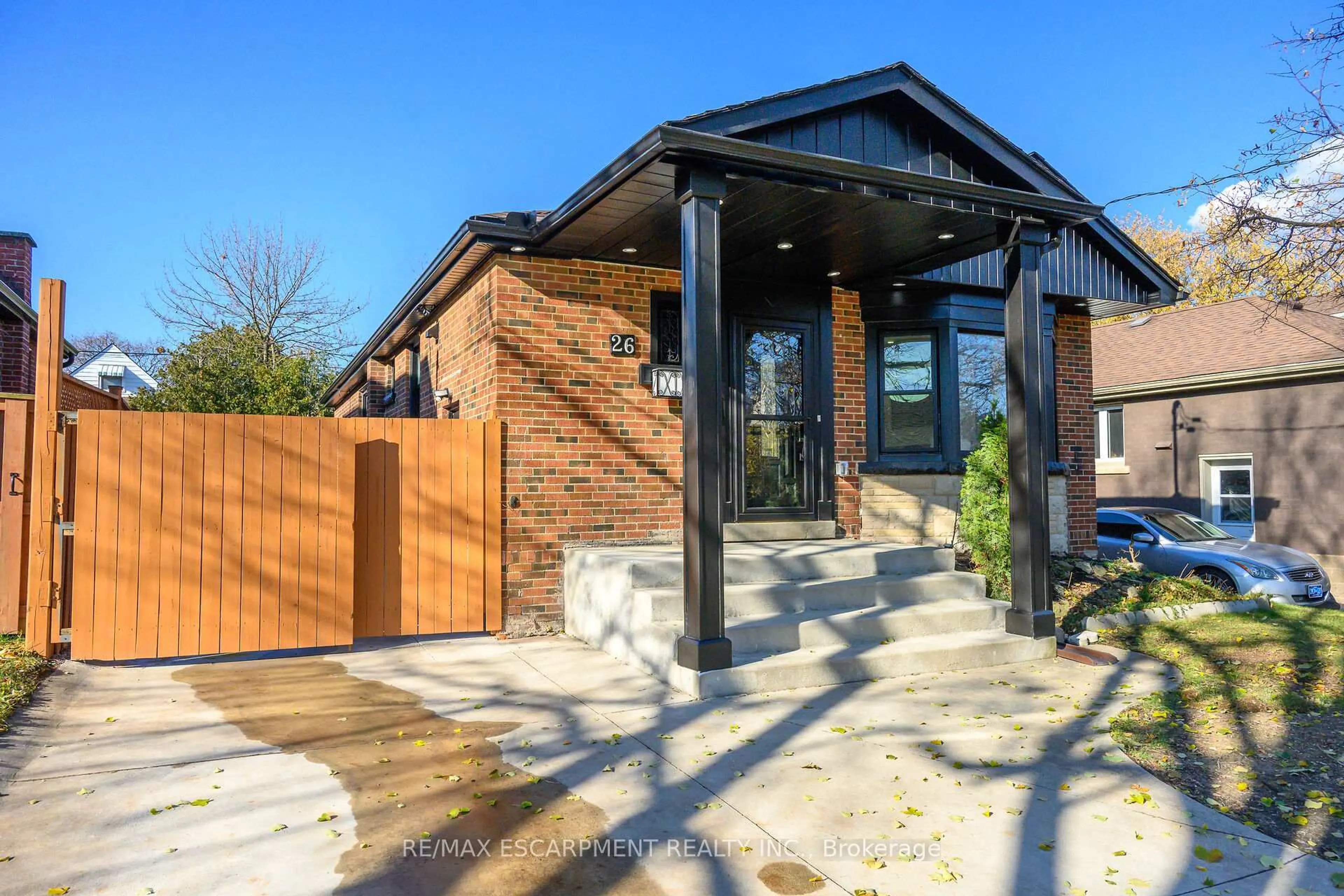 Home with brick exterior material, street for 26 Martin Rd, Hamilton Ontario L8K 3N1