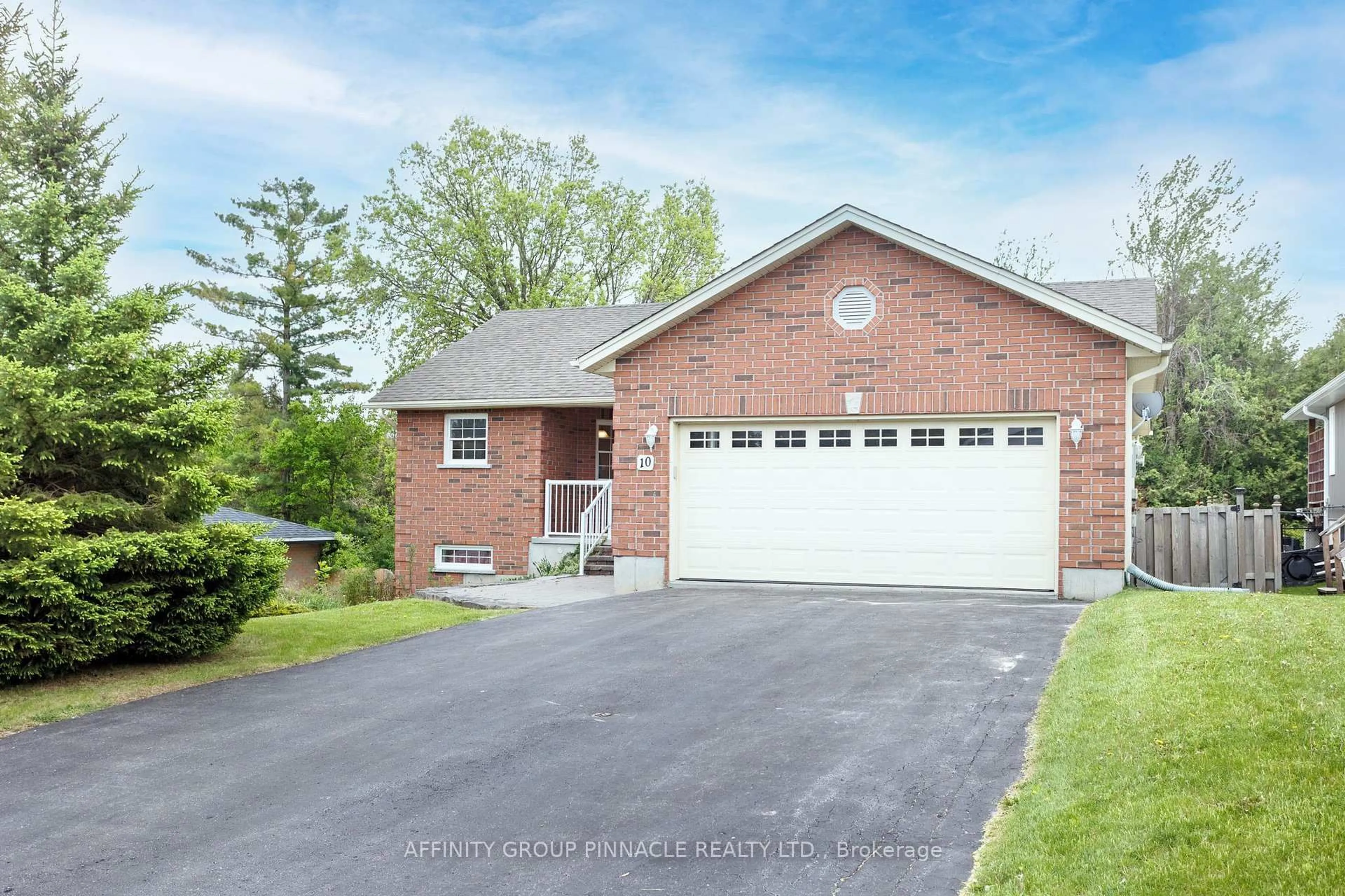 Home with brick exterior material, street for 10 Champlain Blvd, Kawartha Lakes Ontario K9V 0H9