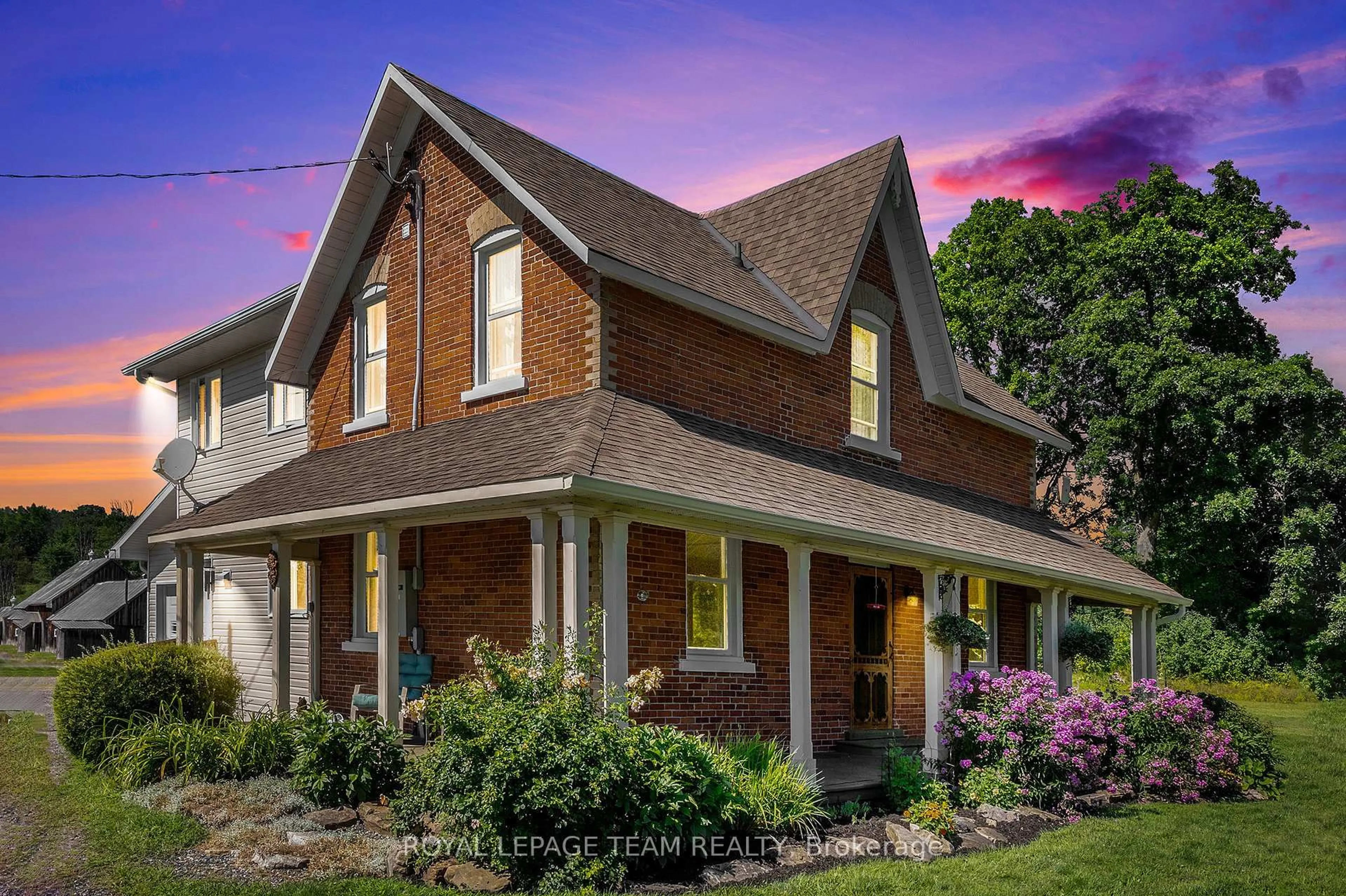 Home with brick exterior material, street for 20468 7, Maberly Ontario K0H 2B0