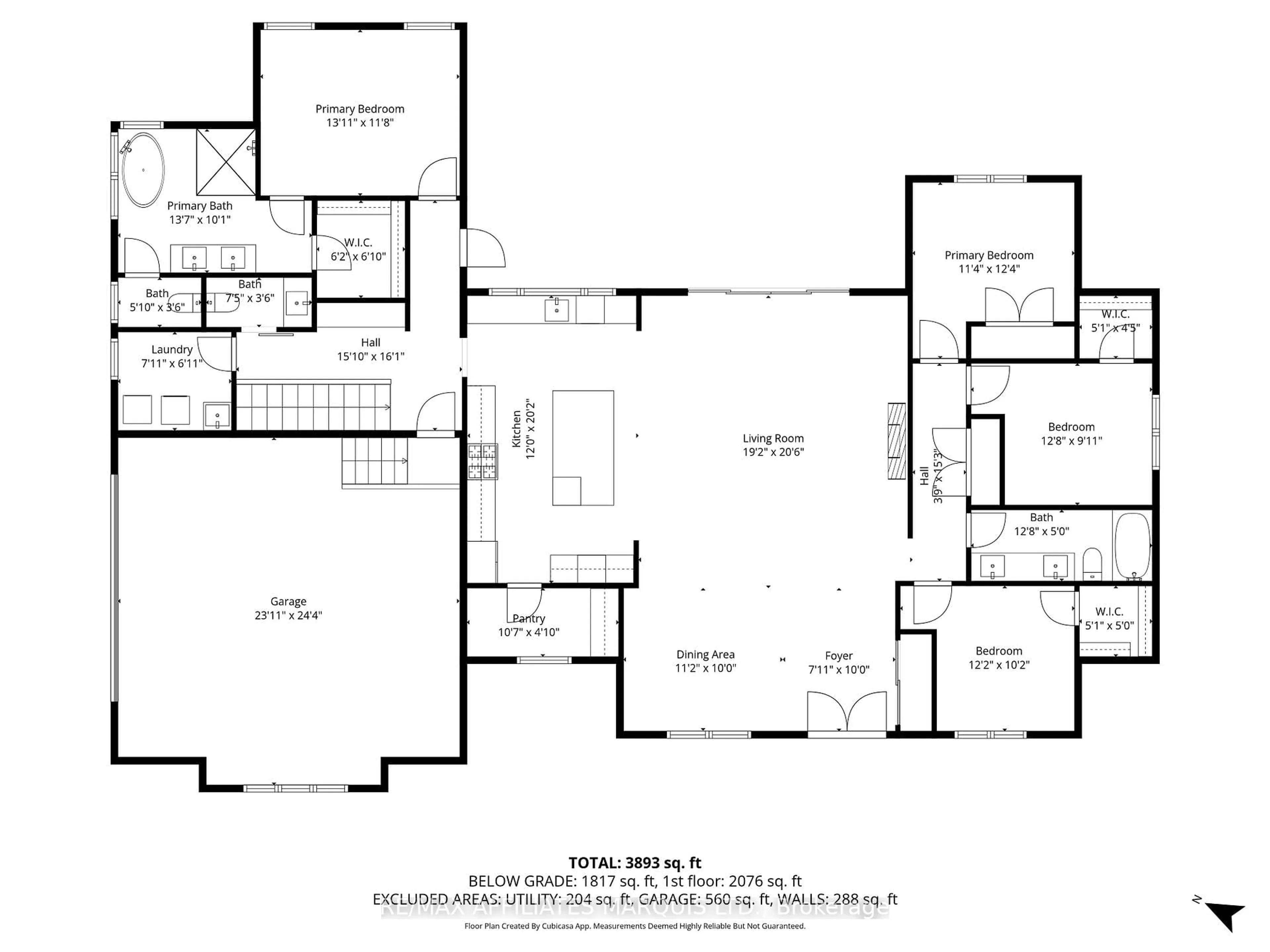 Floor plan for 2 Meadow Lane, South Stormont Ontario K0C 1R0