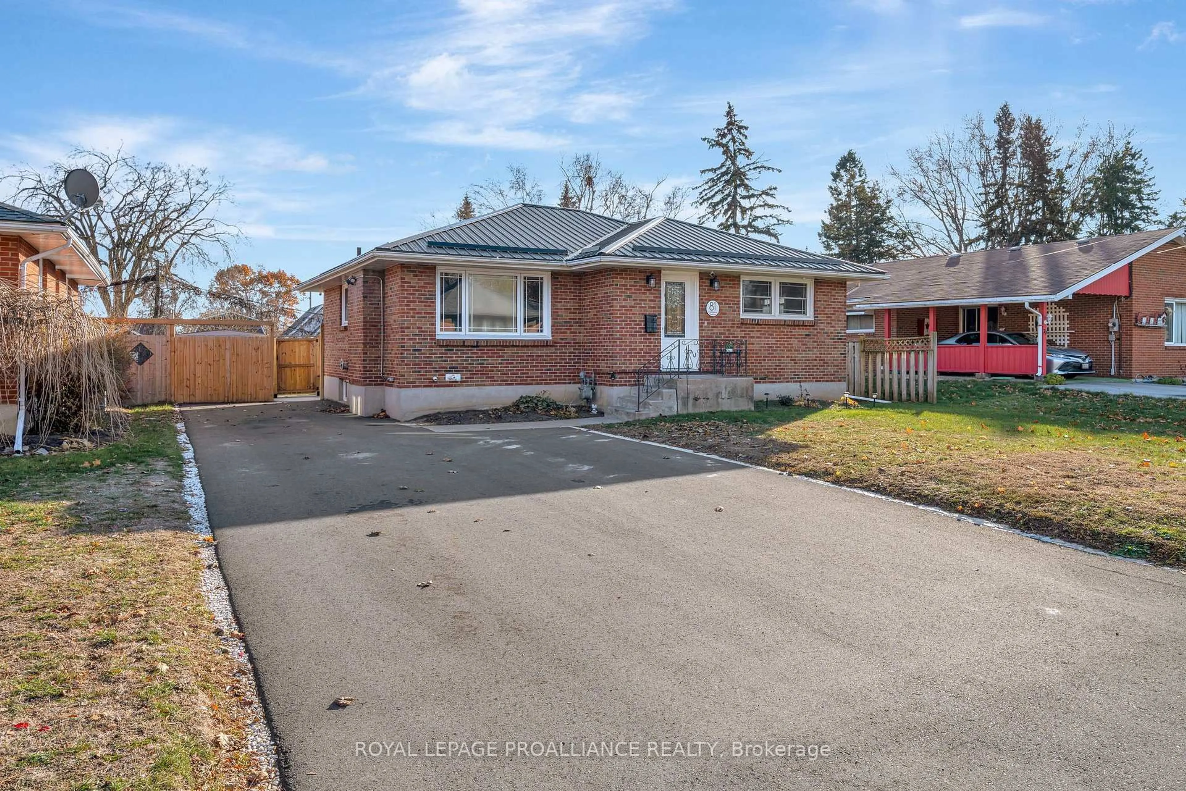 Home with brick exterior material, street for 81 CRESTVIEW Ave, Belleville Ontario K8N 1W6