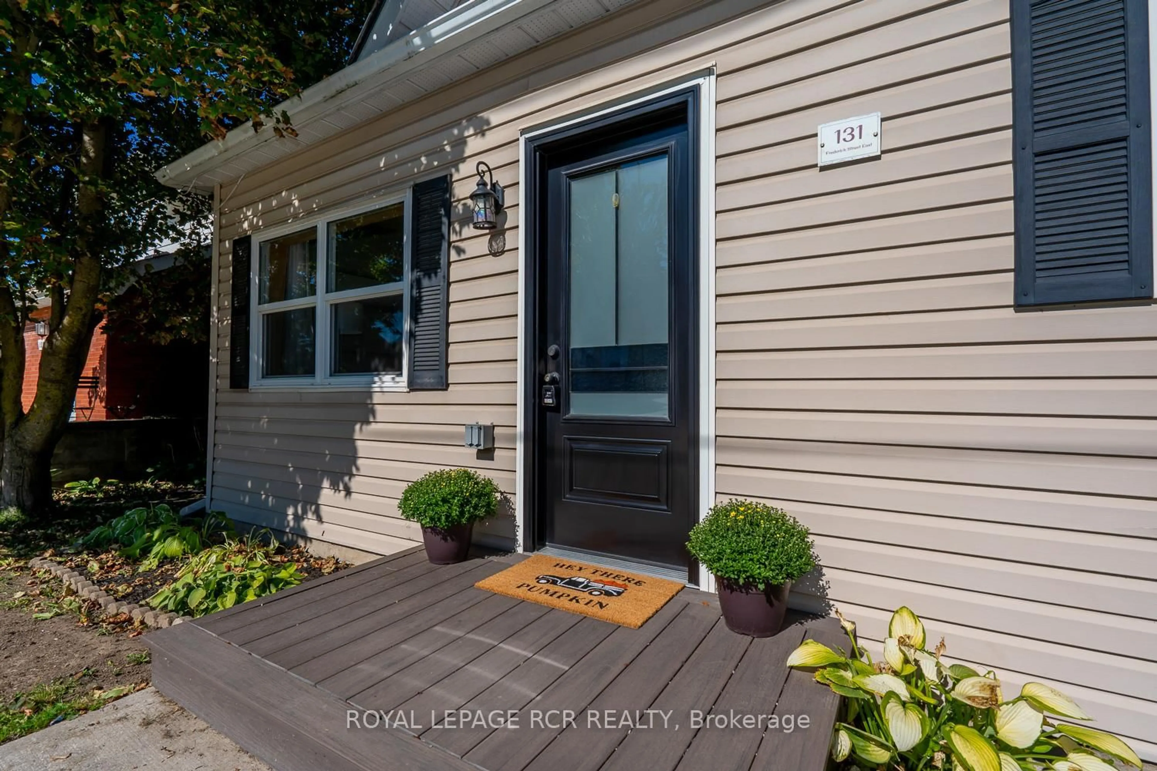 Home with vinyl exterior material, street for 131 Frederick St, Wellington North Ontario N0G 1A0