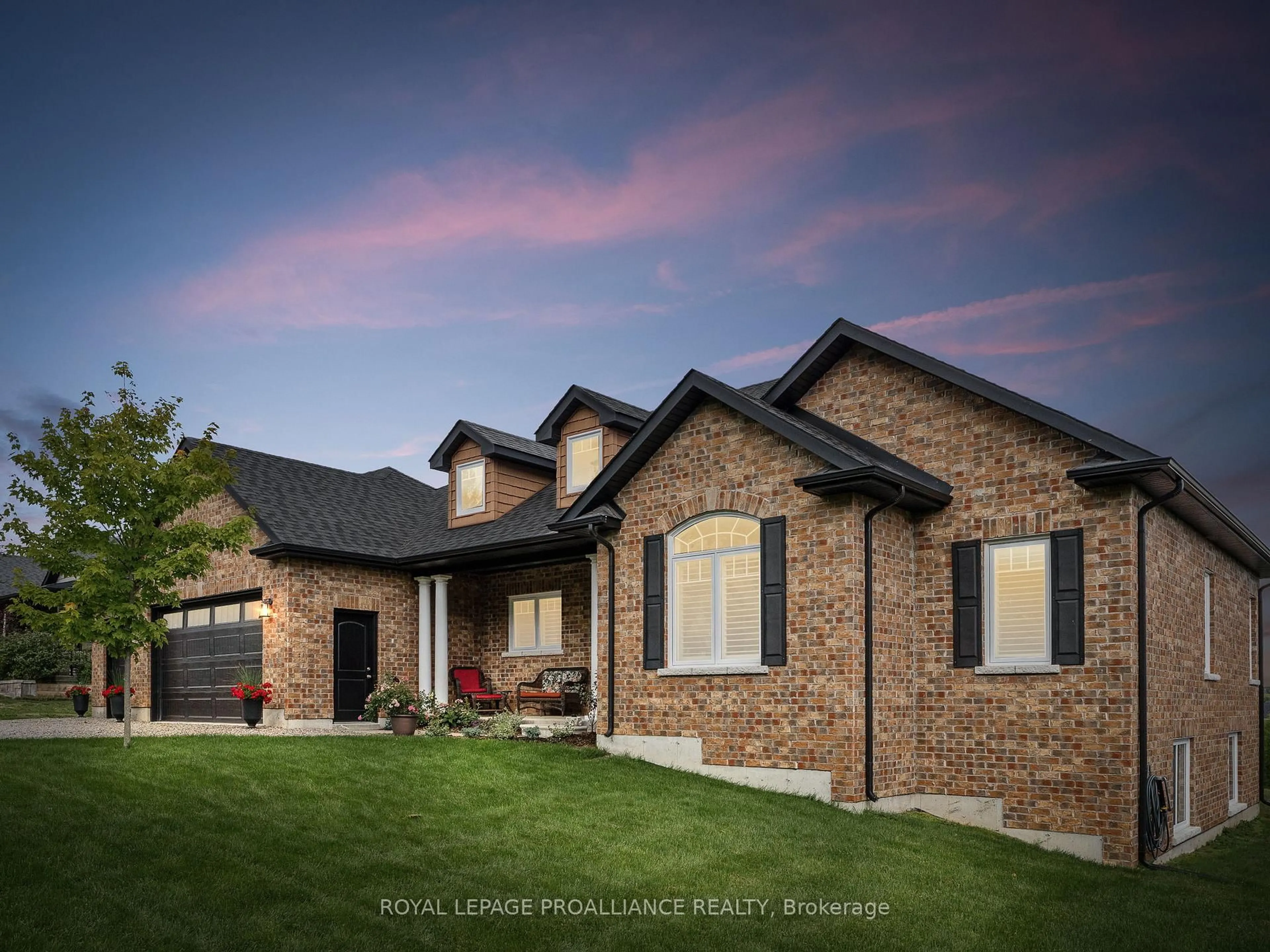 Home with brick exterior material, street for 349 Brimley Rd, Alnwick/Haldimand Ontario K0K 2G0