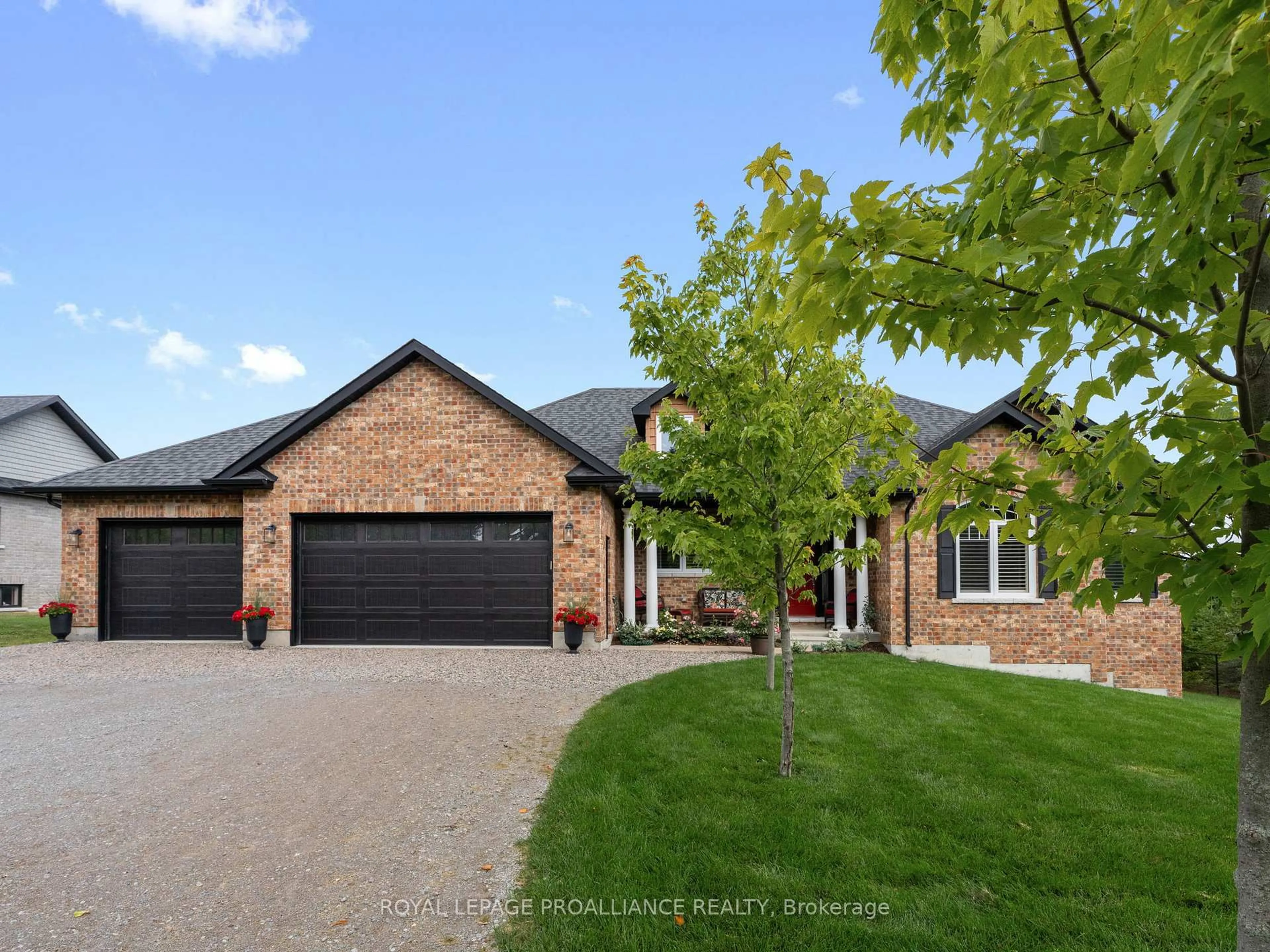 Home with brick exterior material, street for 349 Brimley Rd, Alnwick/Haldimand Ontario K0K 2G0