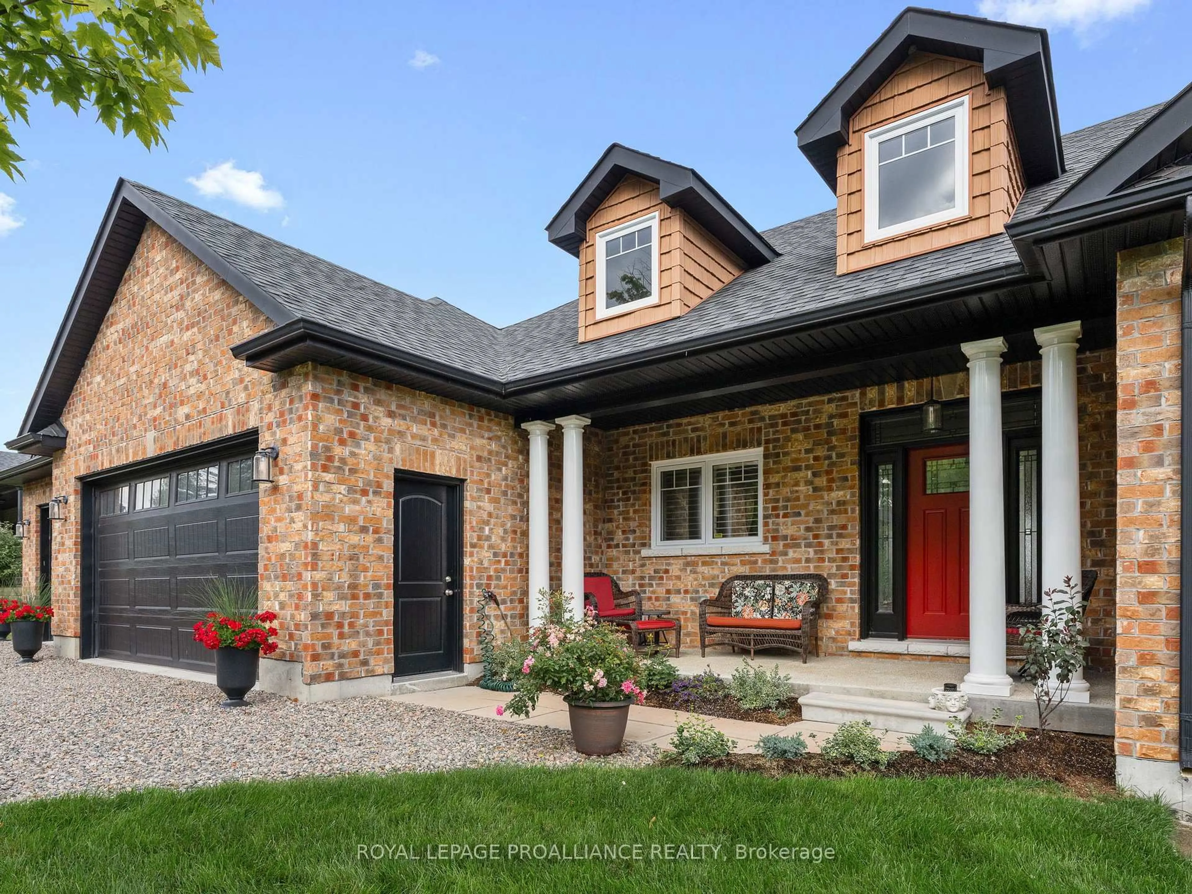 Home with brick exterior material, street for 349 Brimley Rd, Alnwick/Haldimand Ontario K0K 2G0